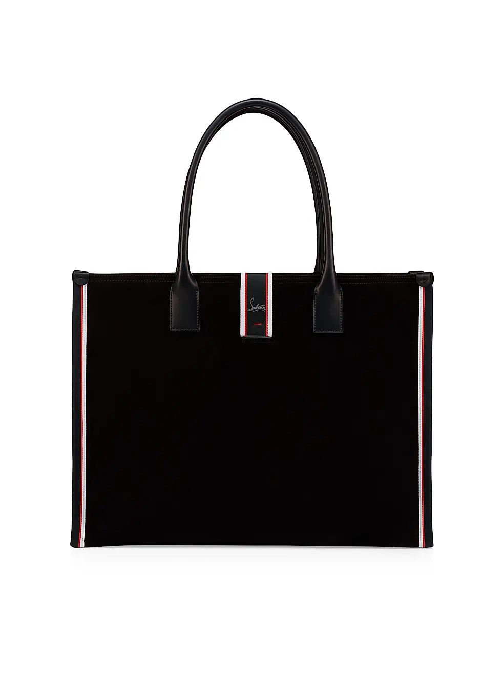Christian Louboutin oc11z0126 Size: OS/Nastroloubi Tote Bag in Black Size ONE SIZE - 1 Thumbnail