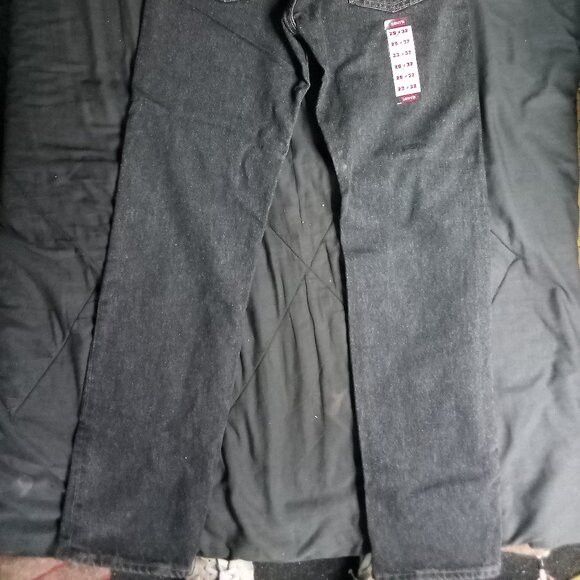 Levi's NWT Vintage Levi's 501 Selvedge Denim Jeans 29x32 Black Size US 32 / EU 48 - 6 Thumbnail