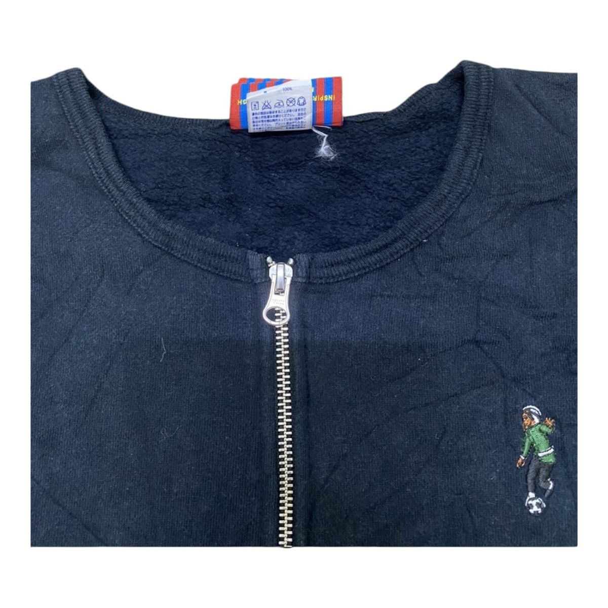 Bob Marley VINTAGE ZIPPER UP IRIE LIFE EMBROID SMALL LOGO SUNFADED Size US XL / EU 56 / 4 - 5 Thumbnail