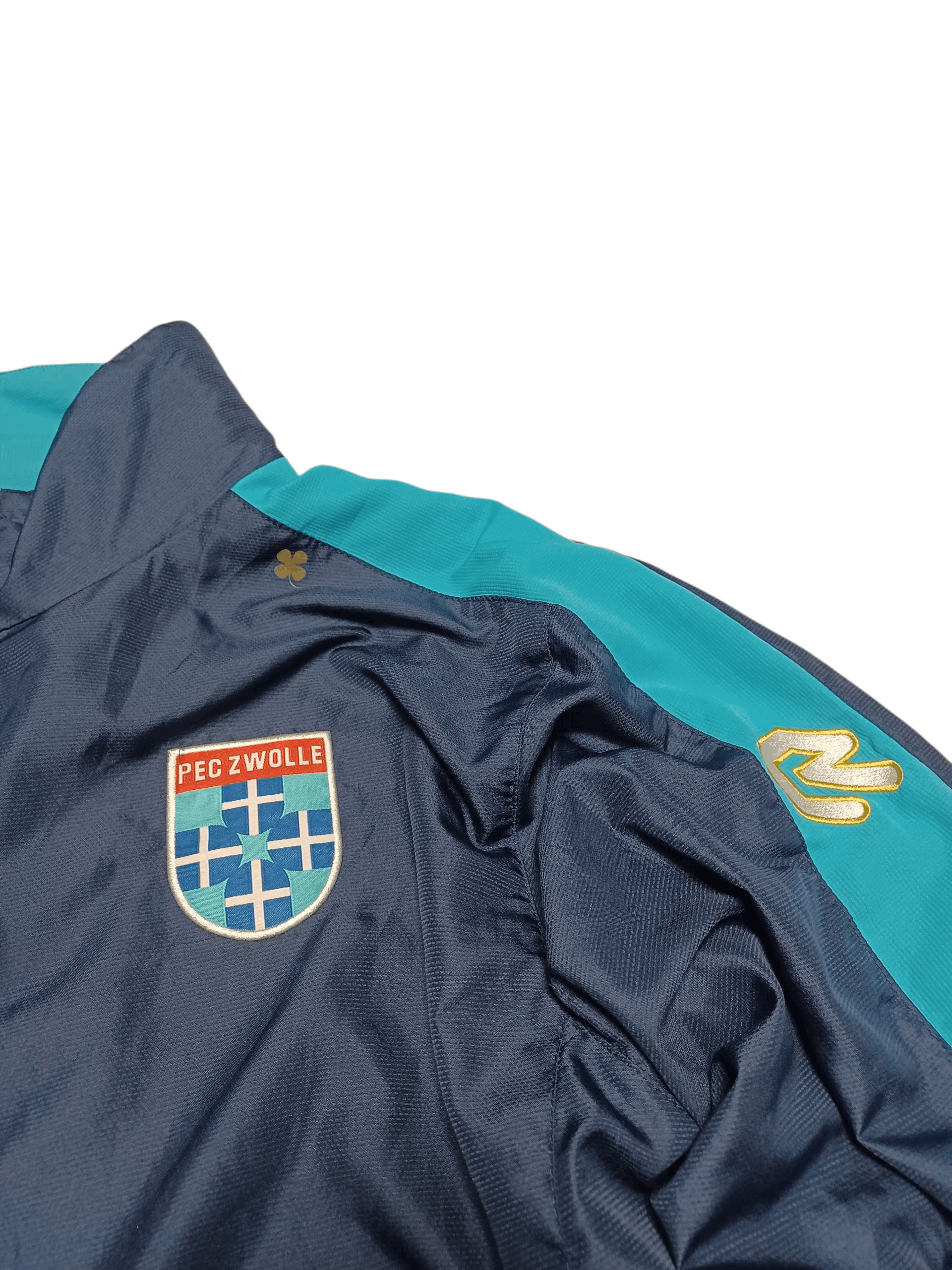 Other PEC ZWOLLE ROBEY VINTAGE NYLON TRACK JACKET SOCCER Size US XL / EU 56 / 4 - 2 Thumbnail