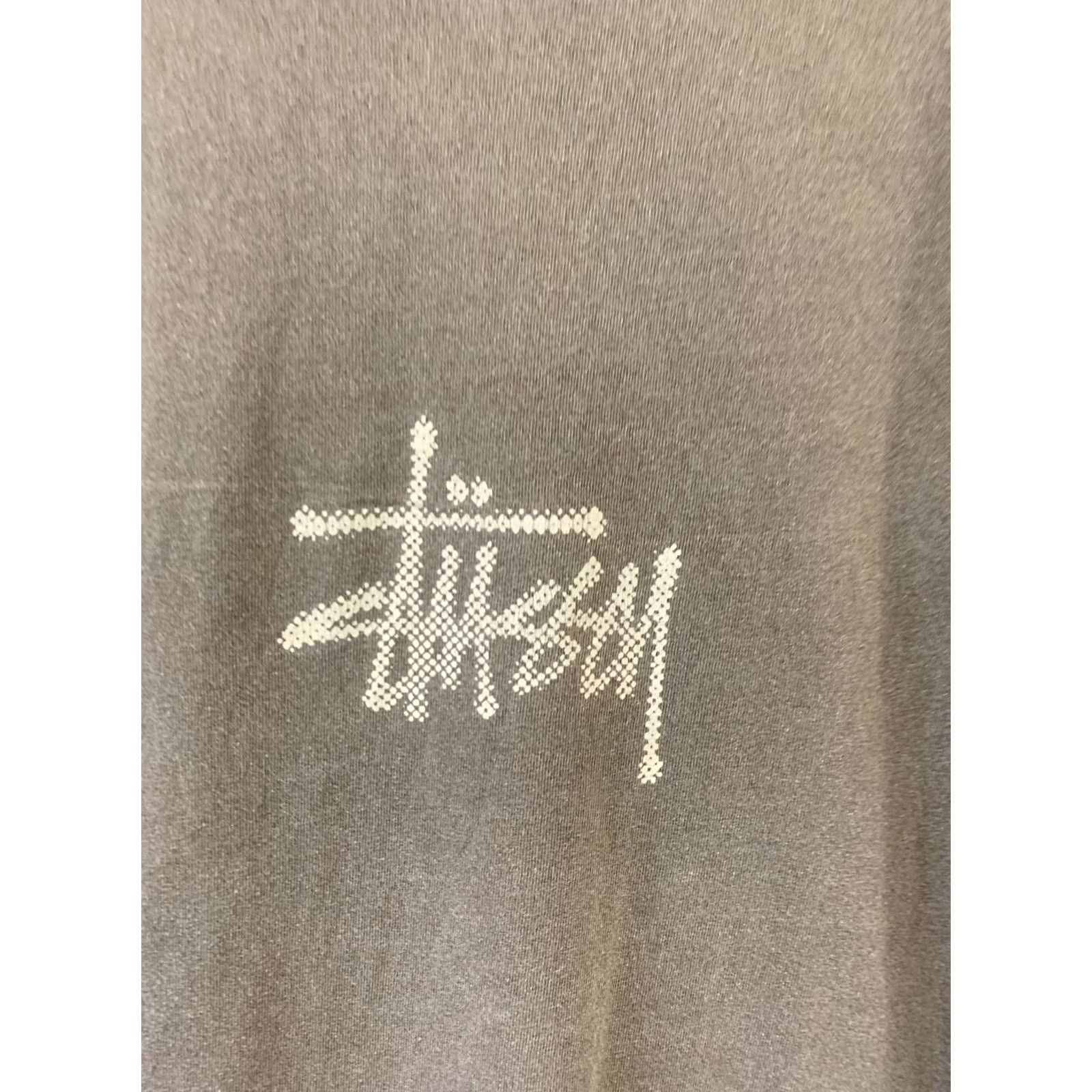 Vintage VINTAGE Stüssy T-Shirt XL Gray 90s Made in USA Surf Graphic Front Script Back Surf Photo Mens XL Logo Size US XL / EU 56 / 4 - 5 Thumbnail