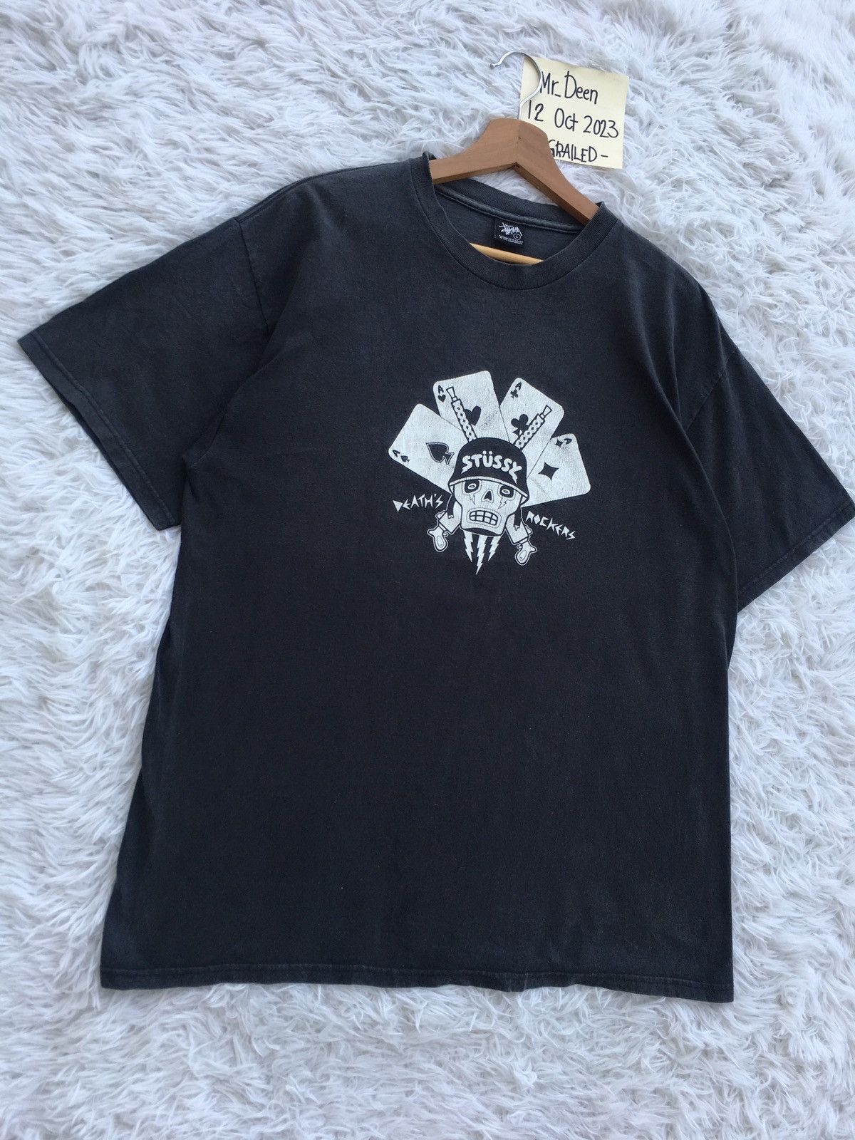 Stussy Rare vintage Stussy Death’s Rockers Tshirt Size US L / EU 52-54 / 3 - 2 Thumbnail