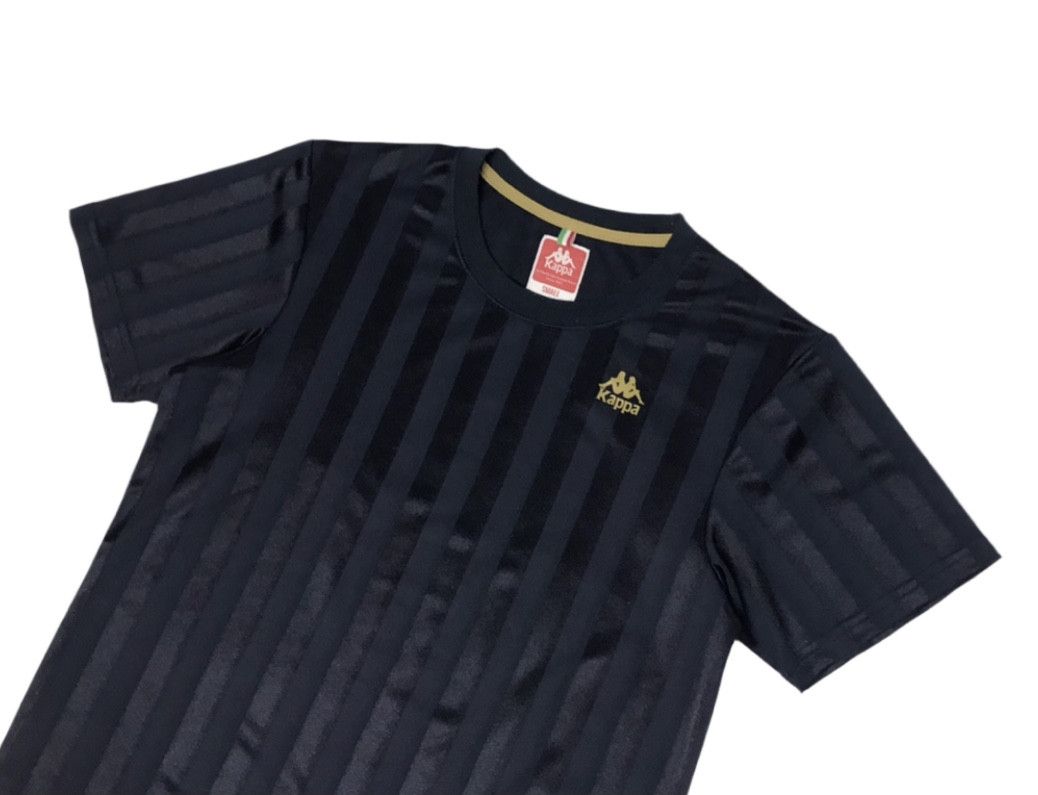 Kappa Kappa Brunton Retro Seventies Tonal Stripe T-Shirt Size US S / EU 44-46 / 1 - 3 Thumbnail