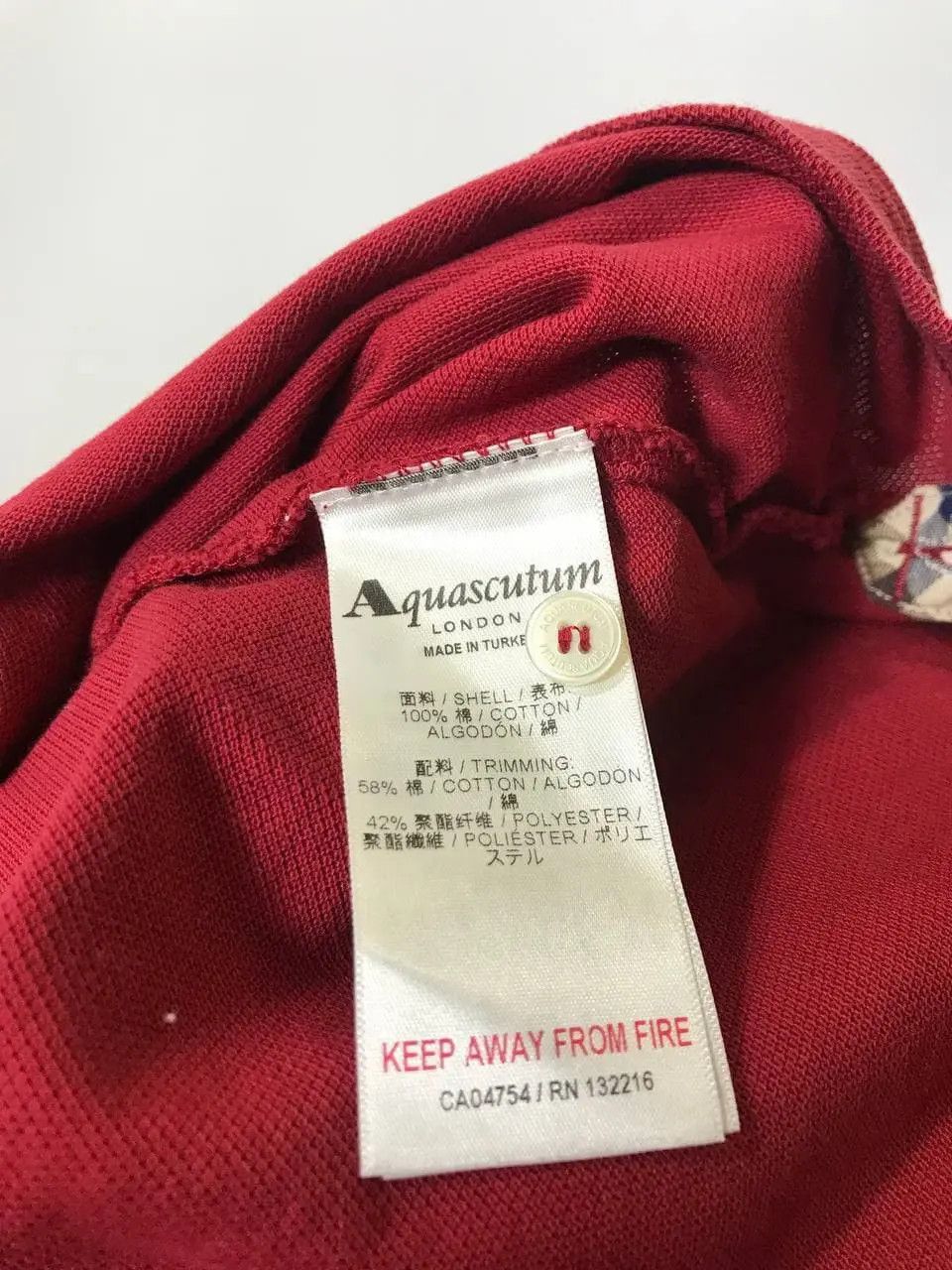 Aquascutum × Designer × Vintage Aquascutum polos t-shirt size XXL Size US XXL / EU 58 / 5 - 5 Thumbnail