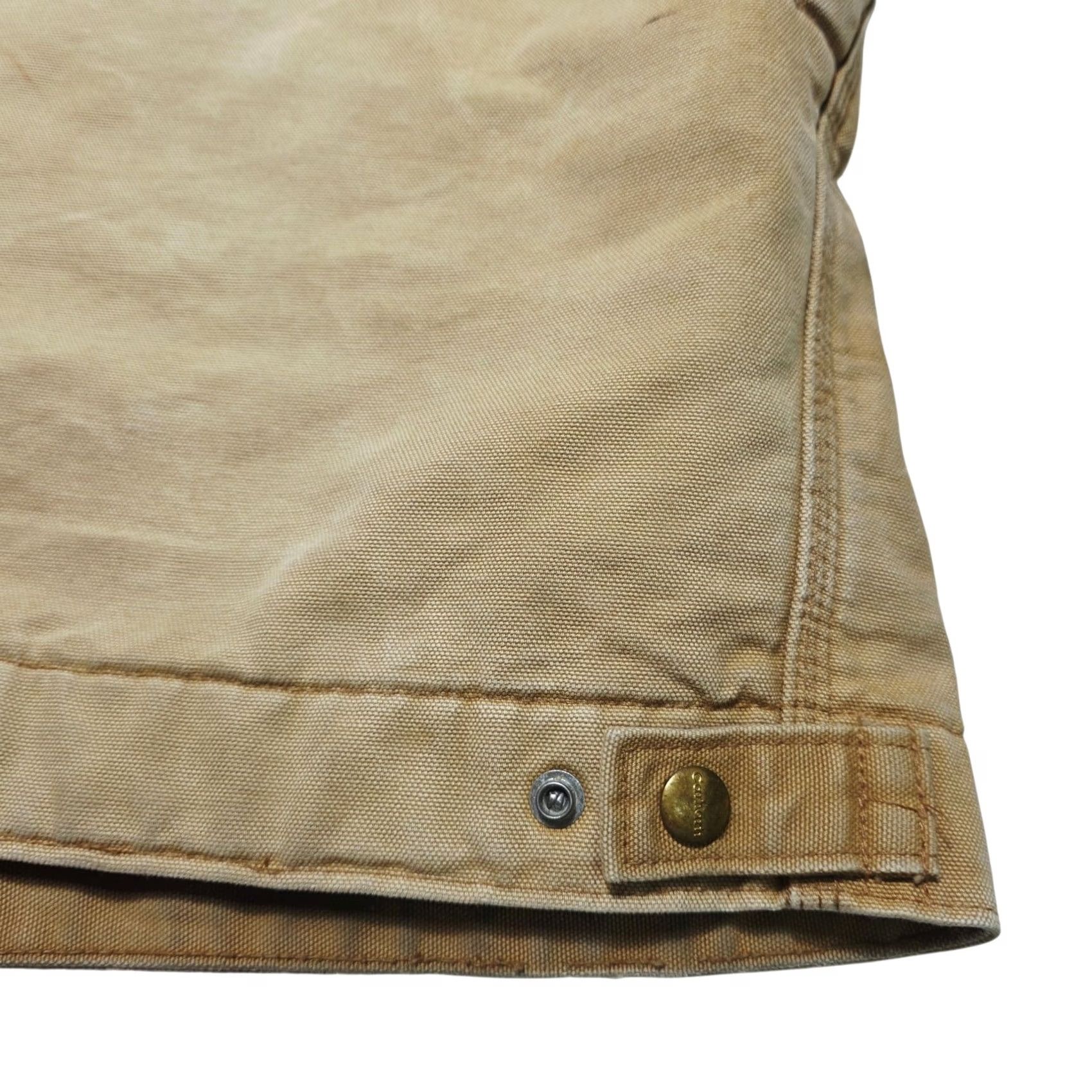 Carhartt VINTAGE Carhartt Jacket Detroit J01 BRN Lined Size 50 90's Distressed Brown Size US M / EU 48-50 / 2 - 7 Thumbnail