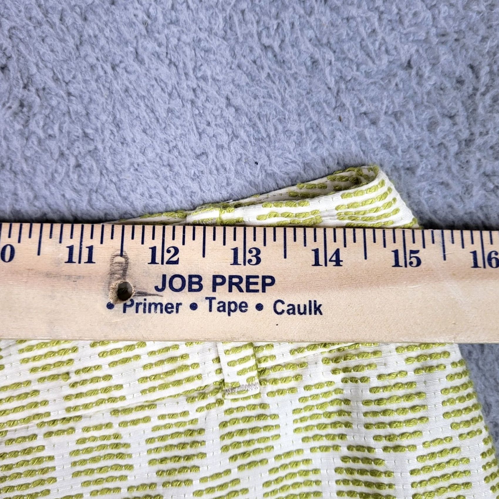 Loft LOFT Yellow Jacquard Shorts with Pockets Women Size 2 Regular Front Flat Pocketed Size 26" / US 2 / IT 38 - 5 Thumbnail
