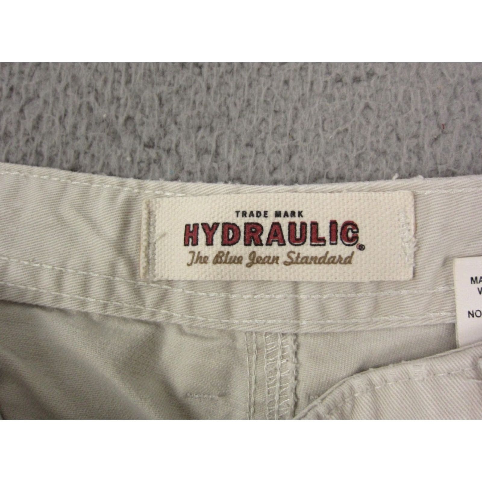 Vintage Vintage Hydraulic Pants Womens 5/6 Beige Cargo Trousers Utility Pocket Wide Leg Size 27" / US 4 / IT 40 - 6 Thumbnail
