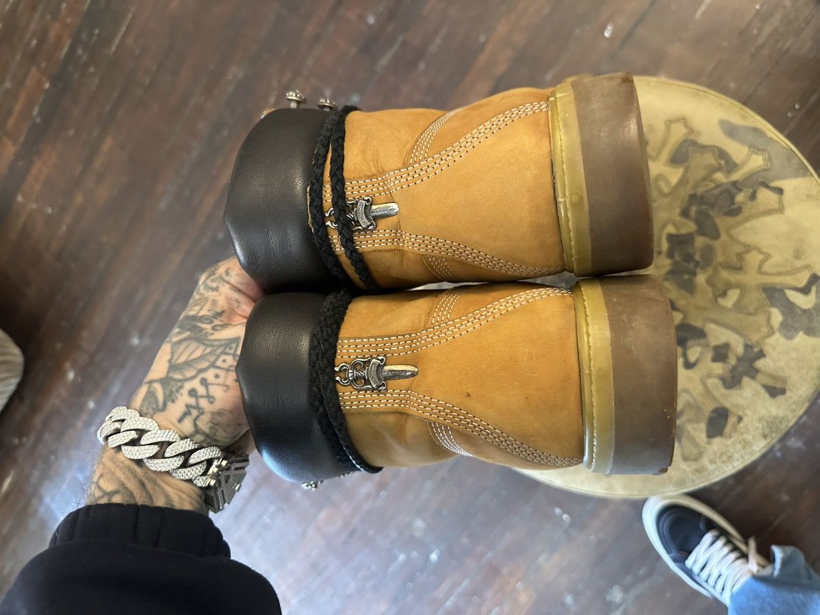 Chrome Hearts × Timberland CHROME HEARTS TIMBERLAND TIMBS BOOTS 11 11.5 Size US 11 / EU 44 - 21 Thumbnail