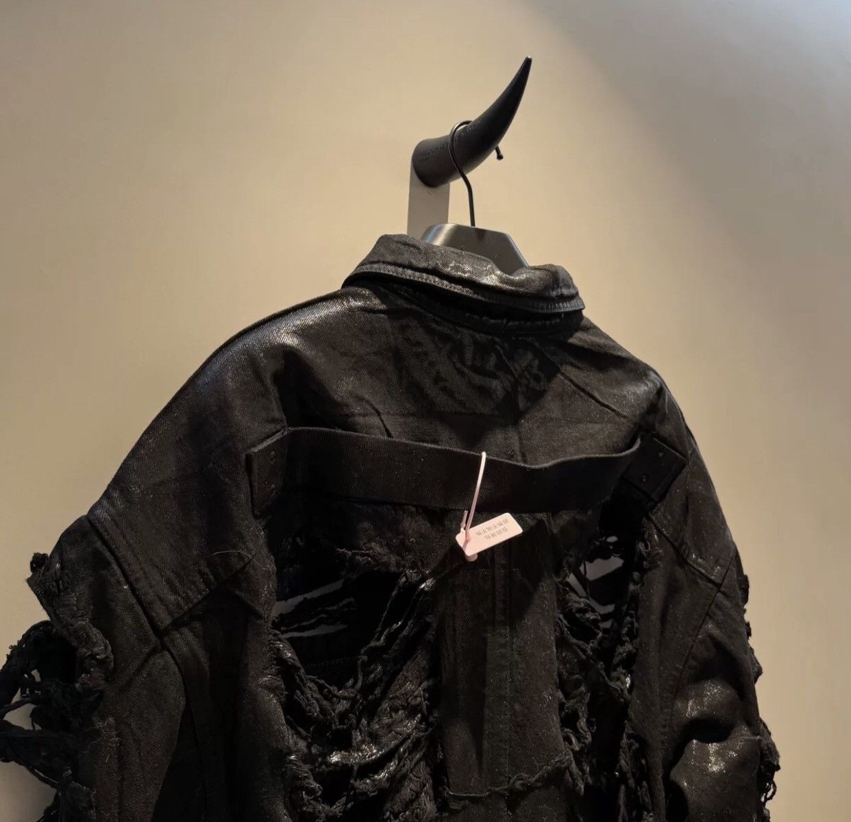 Rick Owens Rick owens double line waxing damages jacket2412-Nextarrow Size US S / EU 44-46 / 1 - 4 Thumbnail