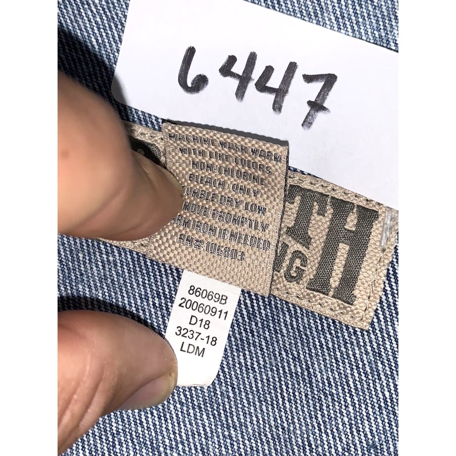 CO Duluth Denim Jeans 44x34 Jeans Men Duluth Denim Blue Regular Straight Workwear 44 34 Mens Size US 44 / EU 60 - 5 Thumbnail