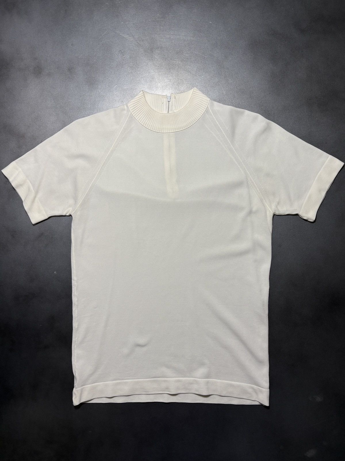 Vintage Vintage Quarter Zip Cycling Polo Jersey Ban-Lon Nylon Talon Size S / US 4 / IT 40 - 11 Thumbnail
