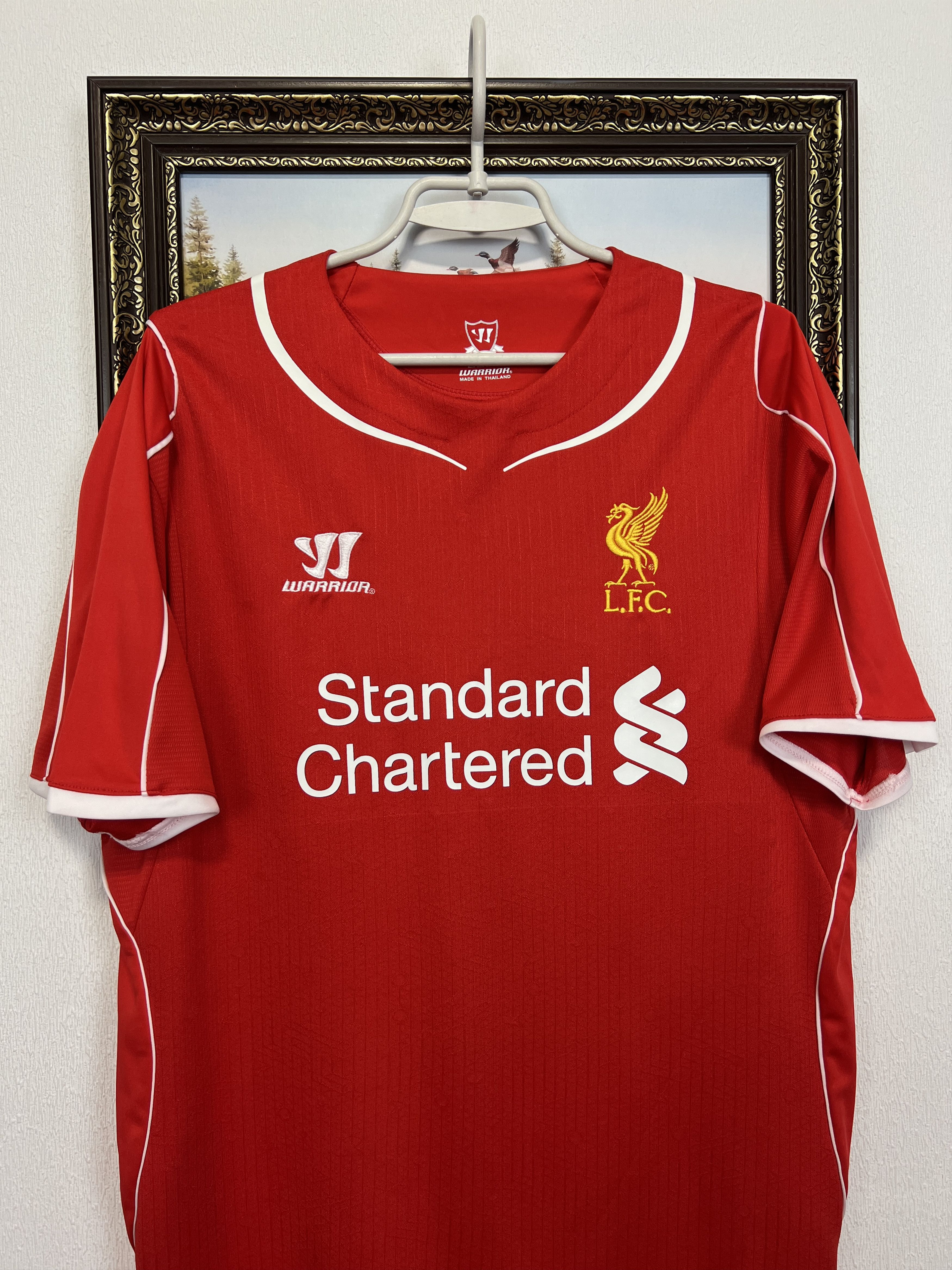 Warrior Liverpool Home football shirt Soccer #7 Suarez Jersey Trikot Size US XL / EU 56 / 4 - 3 Thumbnail