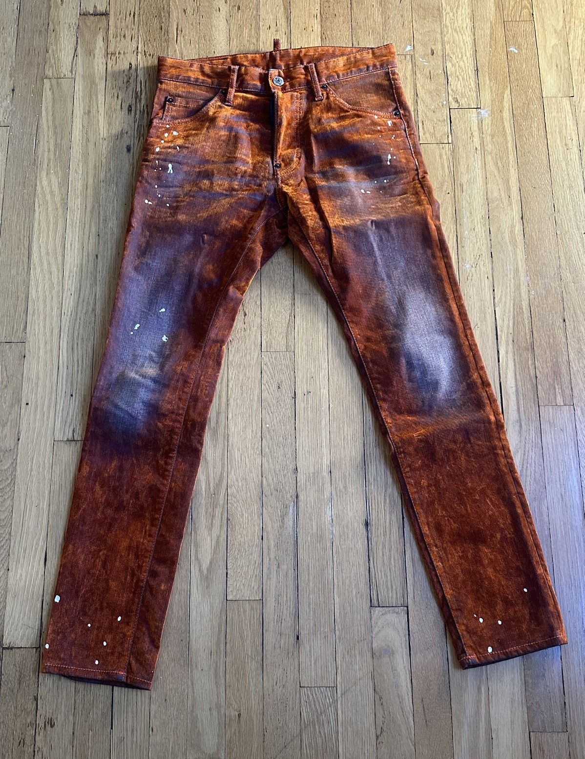 Dsquared2 Distressed Velvet Jean Size US 28 / EU 44 - 1 Thumbnail