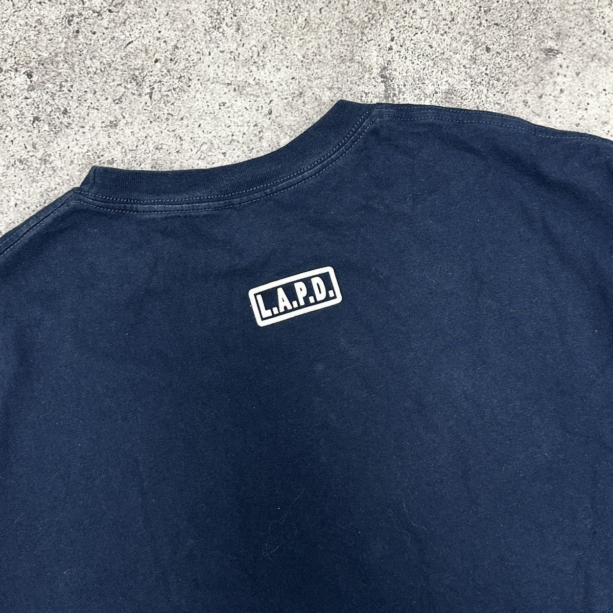Vintage Vintage 00s LAPD Los Angeles Police Department AAA tee y2k Size US XL / EU 56 / 4 - 4 Thumbnail