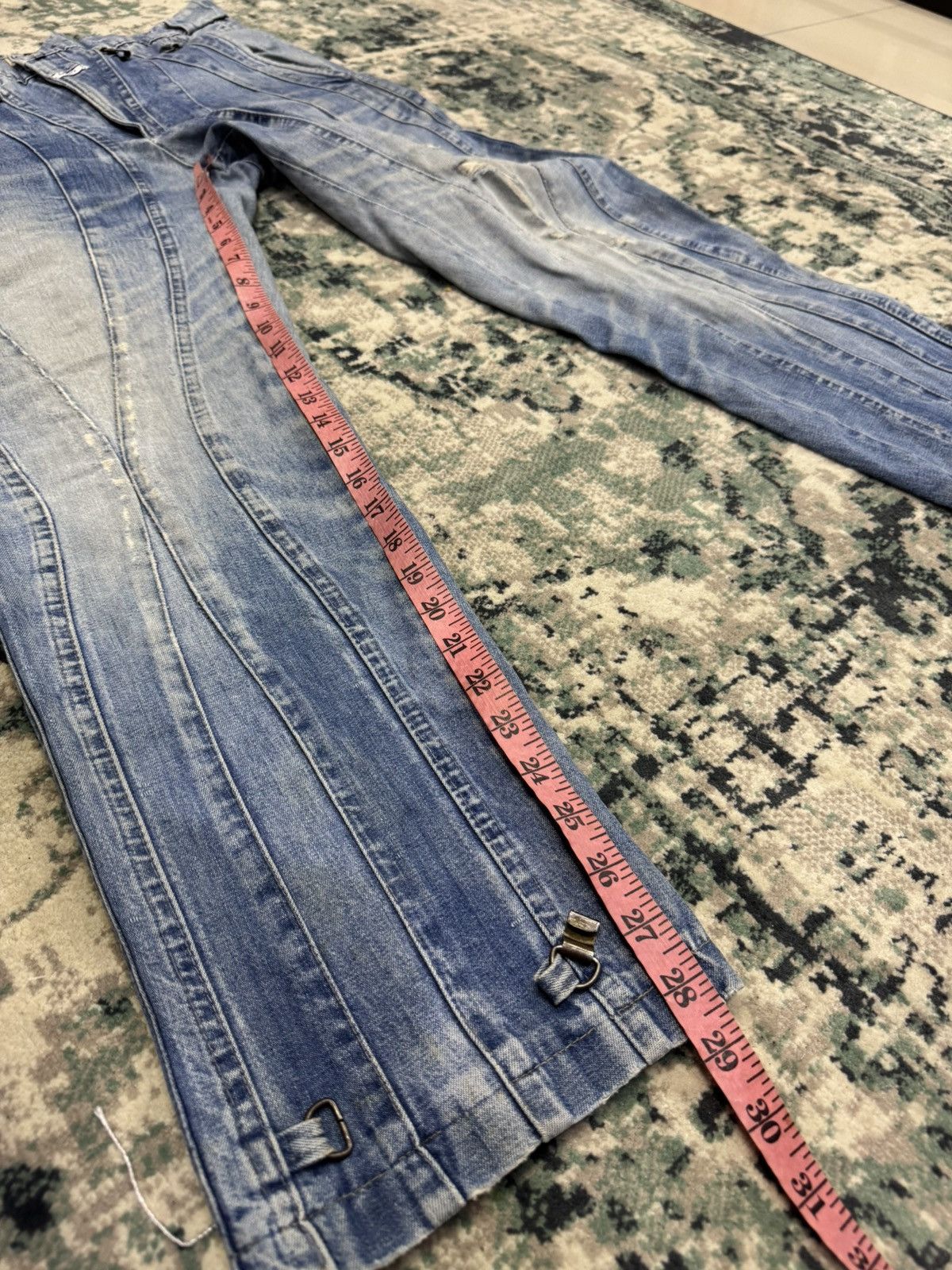 CLOSED 1980s MARITHE FRANCOIS GIRBAUD X CLOSED TUPAC SHAKUR JEANS Size US 35 - 18 Thumbnail