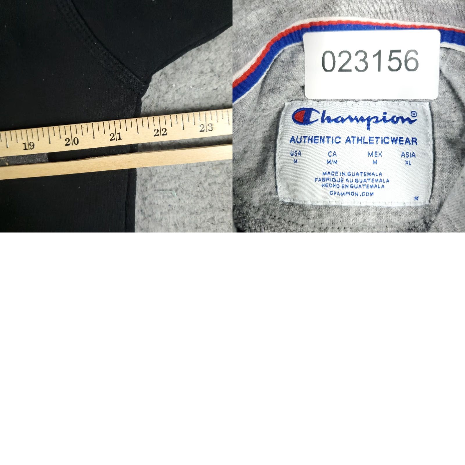 Champion VINTAGE Champion Hoodie Pullover Mens Medium Black Casual Sweater Sweatshirt Fall Winter Outdoor Sports Size US M / EU 48-50 / 2 - 8 Thumbnail