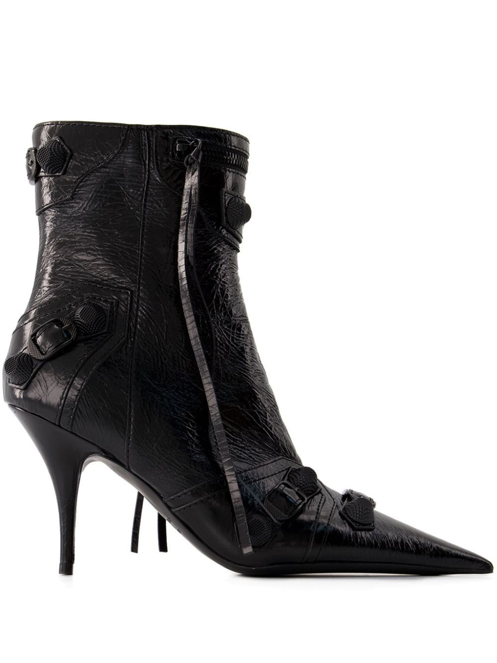 Balenciaga o1w1db10625 Cagole 90mm Booties in Black Size US 9 / IT 39 - 1 Thumbnail