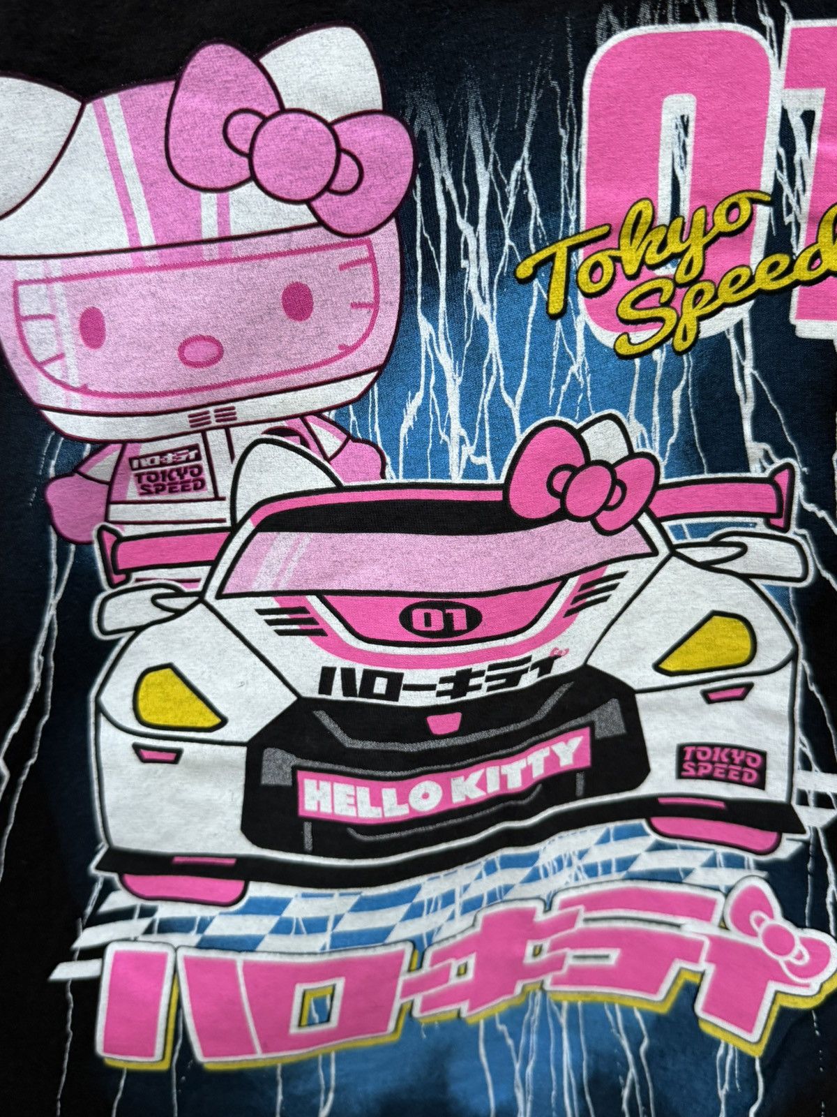 Other Hello Kitty Tokyo Speed Racing Tee Black T Shirt Size Medium Size US M / EU 48-50 / 2 - 5 Thumbnail