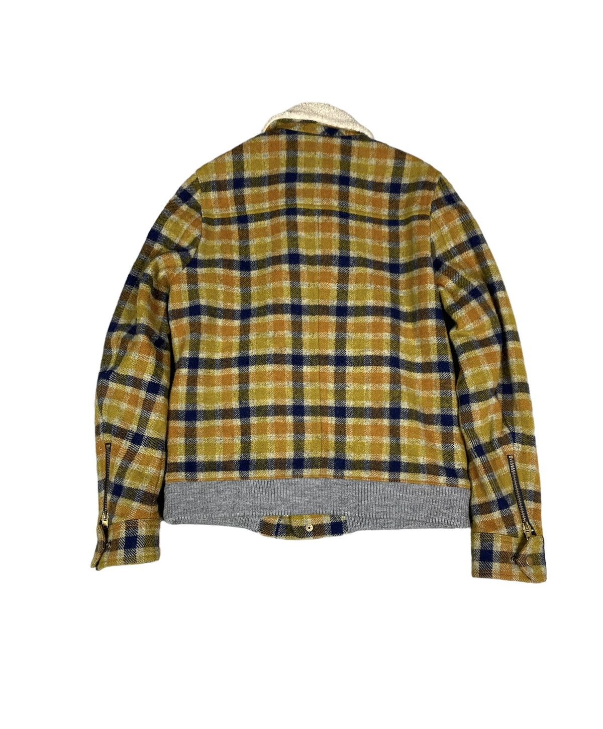 Undercover Undercoverism UISM Sherpa Tartan Jacket. J052 Size US M / EU 48-50 / 2 - 2 Thumbnail