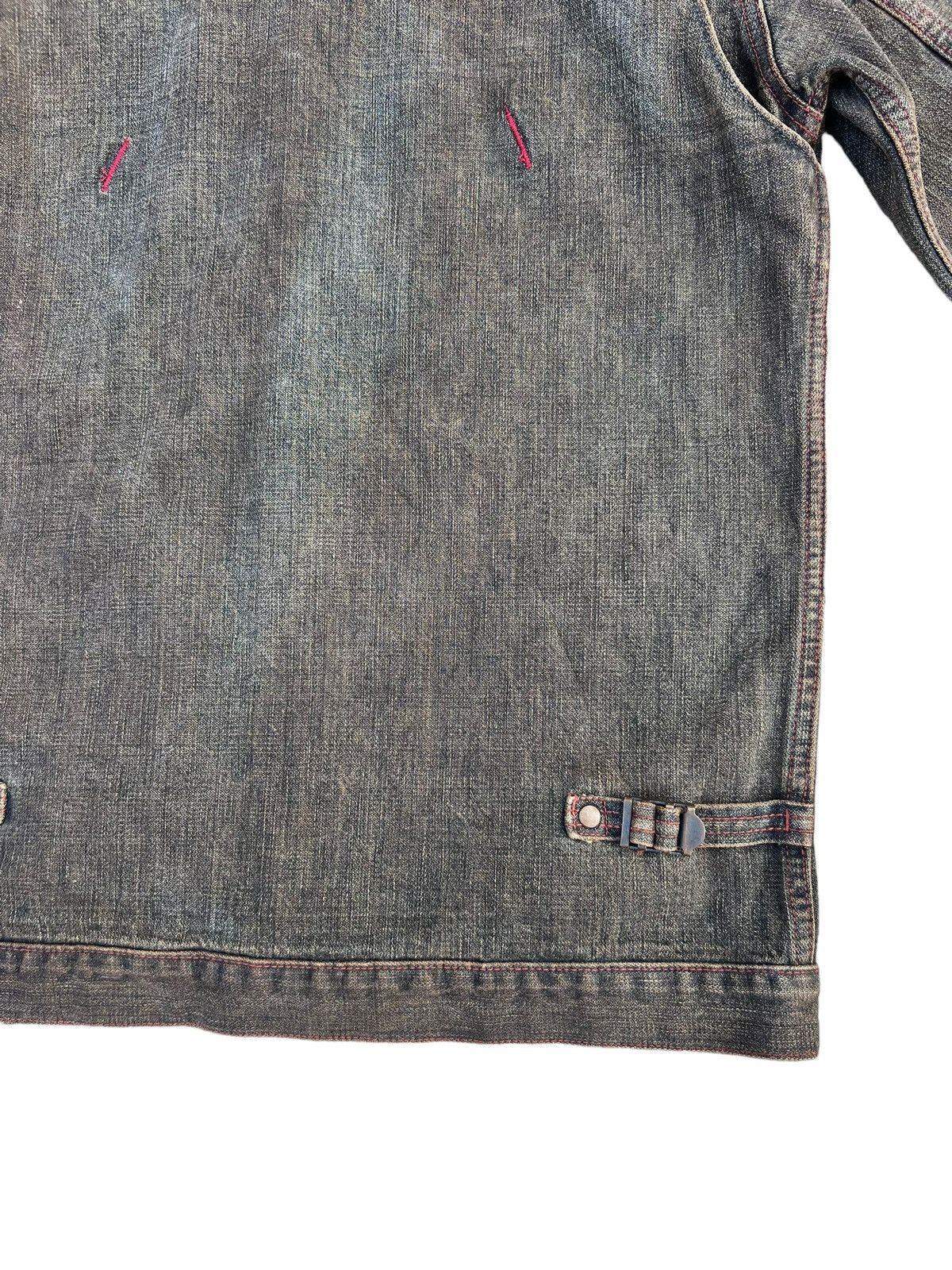 Johnbull Vintage 90s John Bull Japan Waxed Denim Jacket Size US M / EU 48-50 / 2 - 17 Thumbnail