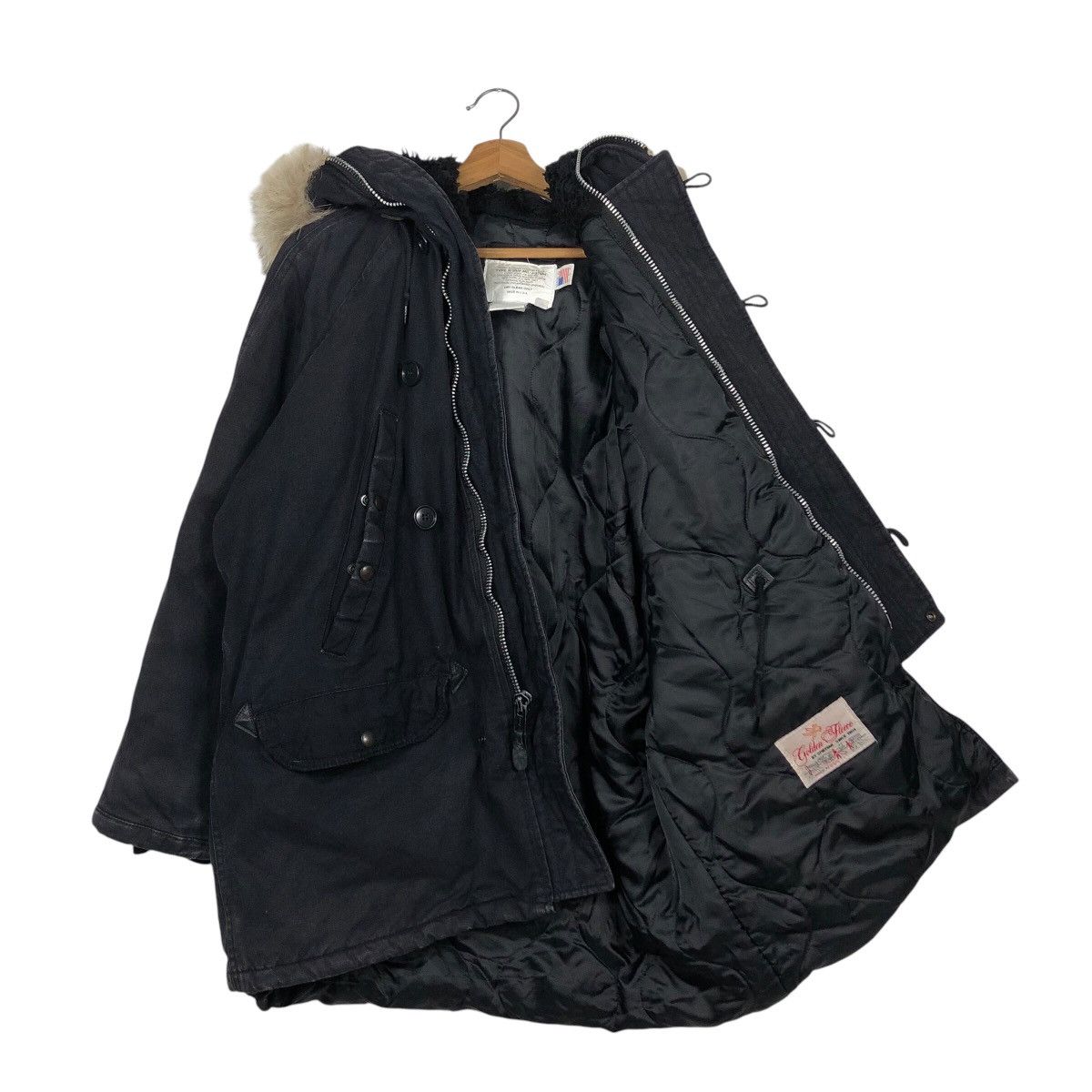 I. Spiewak And Sons Vintage Bomber Jacket Spiewak Golden Fleece Mink Fur Collar Size US M / EU 48-50 / 2 - 13 Thumbnail