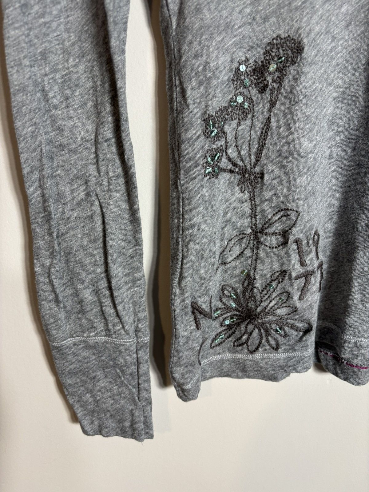 American Eagle Outfitters American Eagle Long Sleeve Top Babydoll Bella Swan Y2K Large Size L / US 10 / IT 46 - 3 Thumbnail