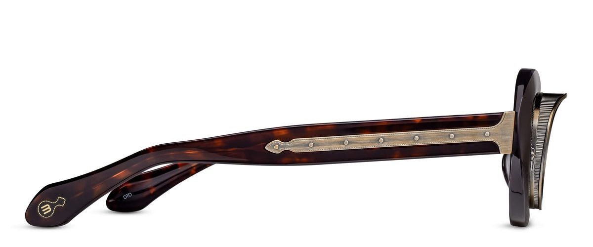 Matsuda MATSUDA 10604H Dark Tortoise Limited Edition Sunglasses Size ONE SIZE - 4 Thumbnail