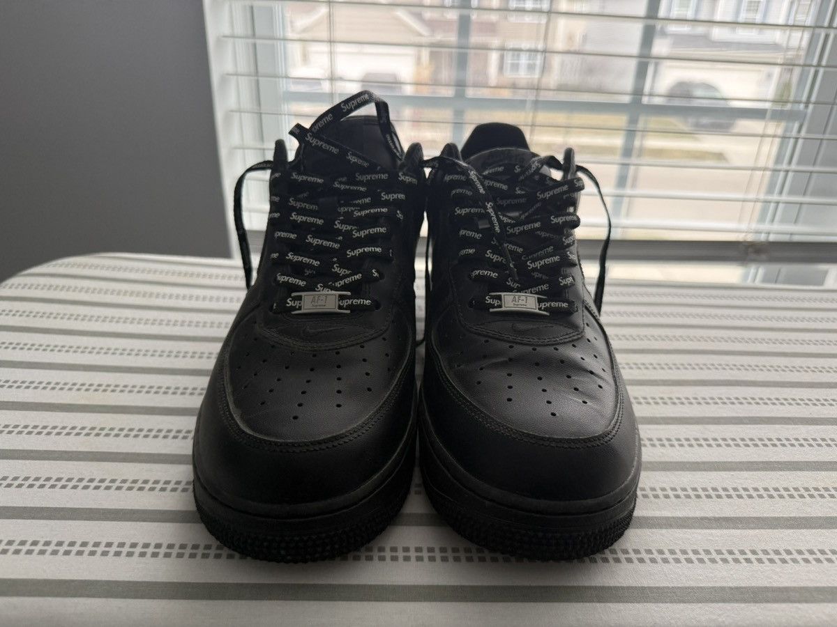 Nike × Supreme Supreme Forces Black Size US 12 / EU 45 - 3 Thumbnail