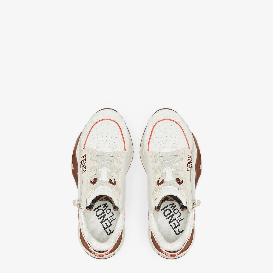 Fendi o1s1wg110425 Sneakers in White Size US 8 / IT 38 - 3 Thumbnail