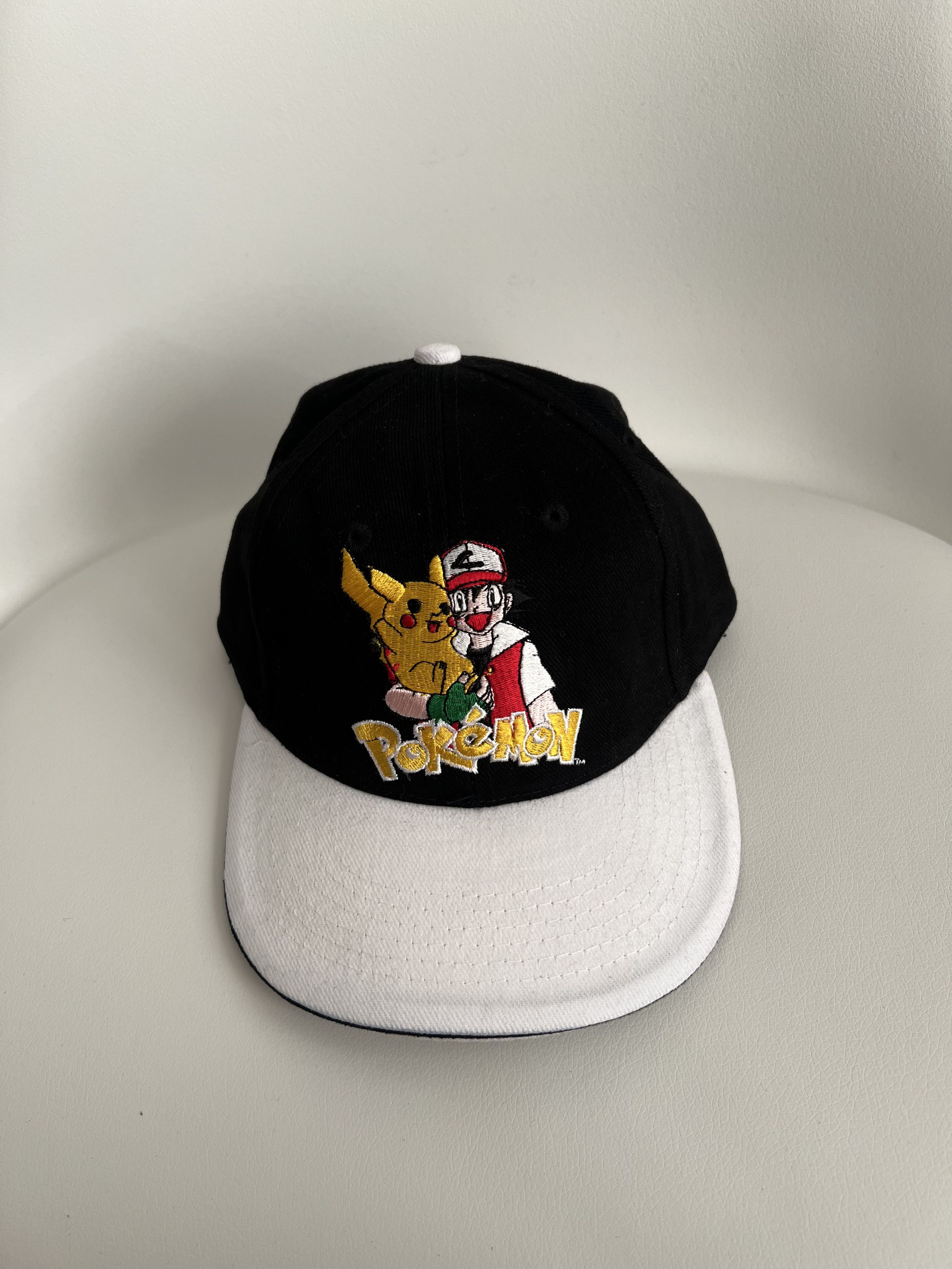 Vintage 90s Pokemon Cap Deadstock Nintendo Pikachu Anima 14x
