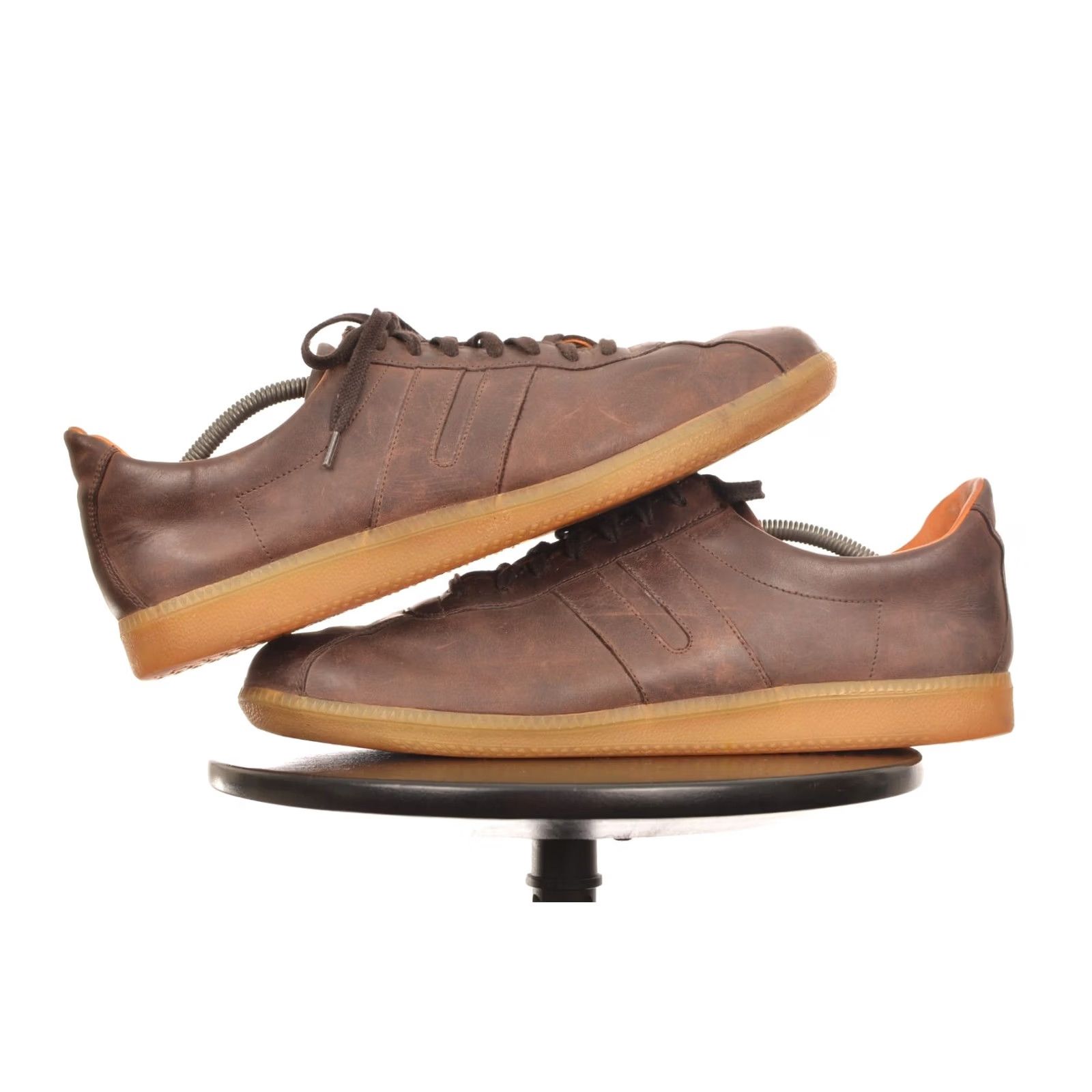 47 Ludwig Reiter BW Sport Leather Sneakers 47 Brown Men Sneakers, Casual, Leather Upper, Size 47, Brown Leather Sneakers Trainers 5121 Size US 14 / EU 47 - 4 Thumbnail