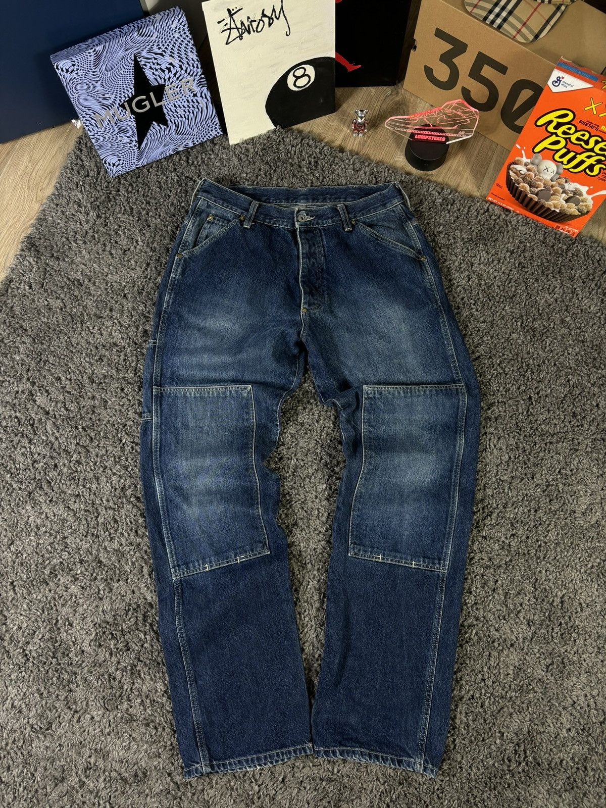 Big Star × Japanese Brand × Vintage Baggy Denim Big Star USA Pants Double Knee 90s Size US 34 / EU 50 - 5 Thumbnail