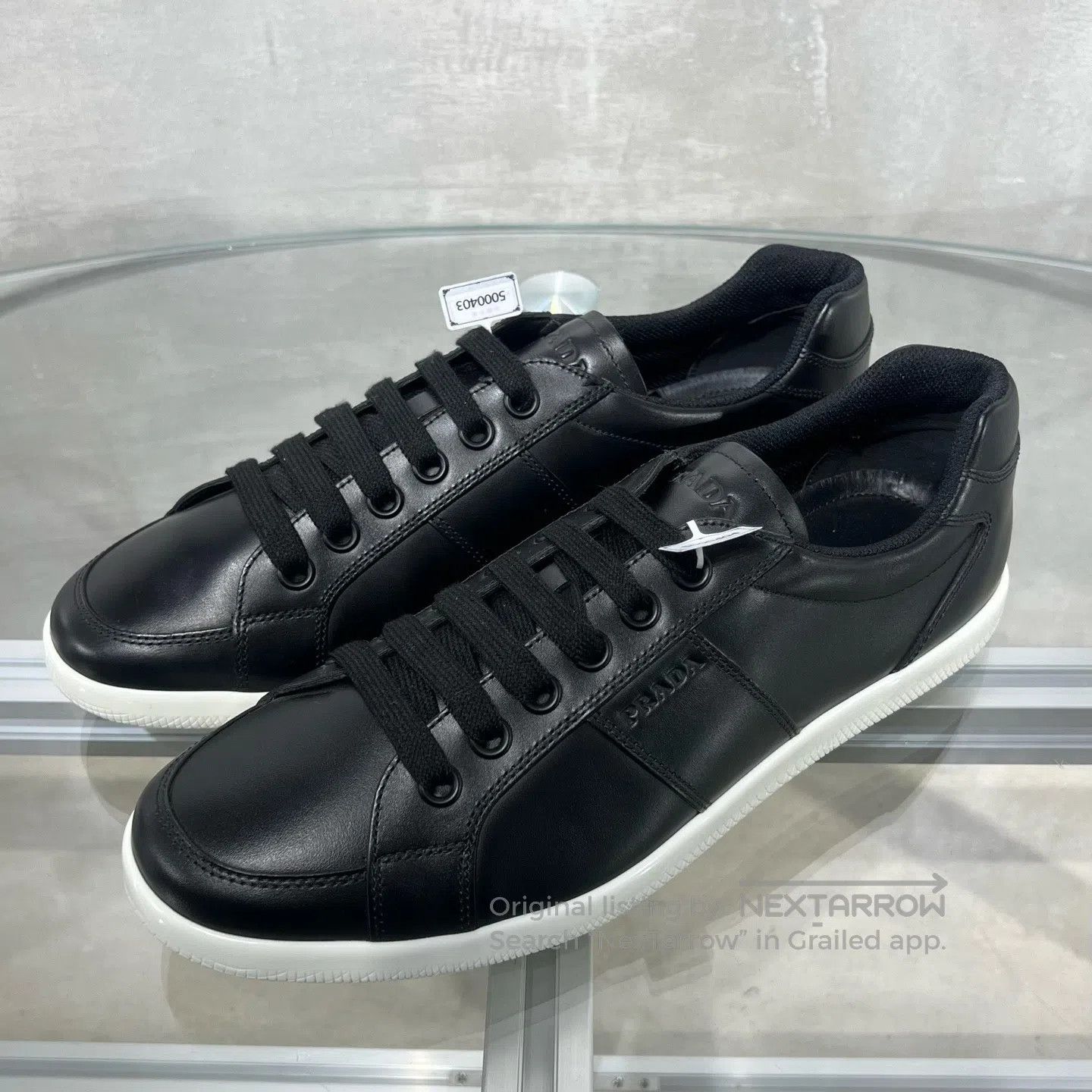 Prada Prada Black casual sneakers Size US 10.5 / EU 43-44 - 1 Thumbnail