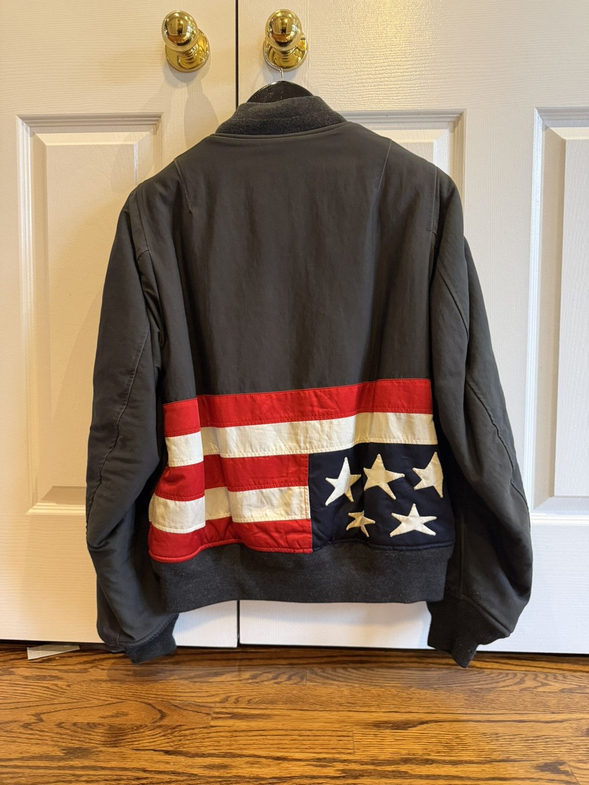 Visvim Visvim Thorson Jacket American Flag Bomber FW15 Size US M / EU 48-50 / 2 - 1 Thumbnail