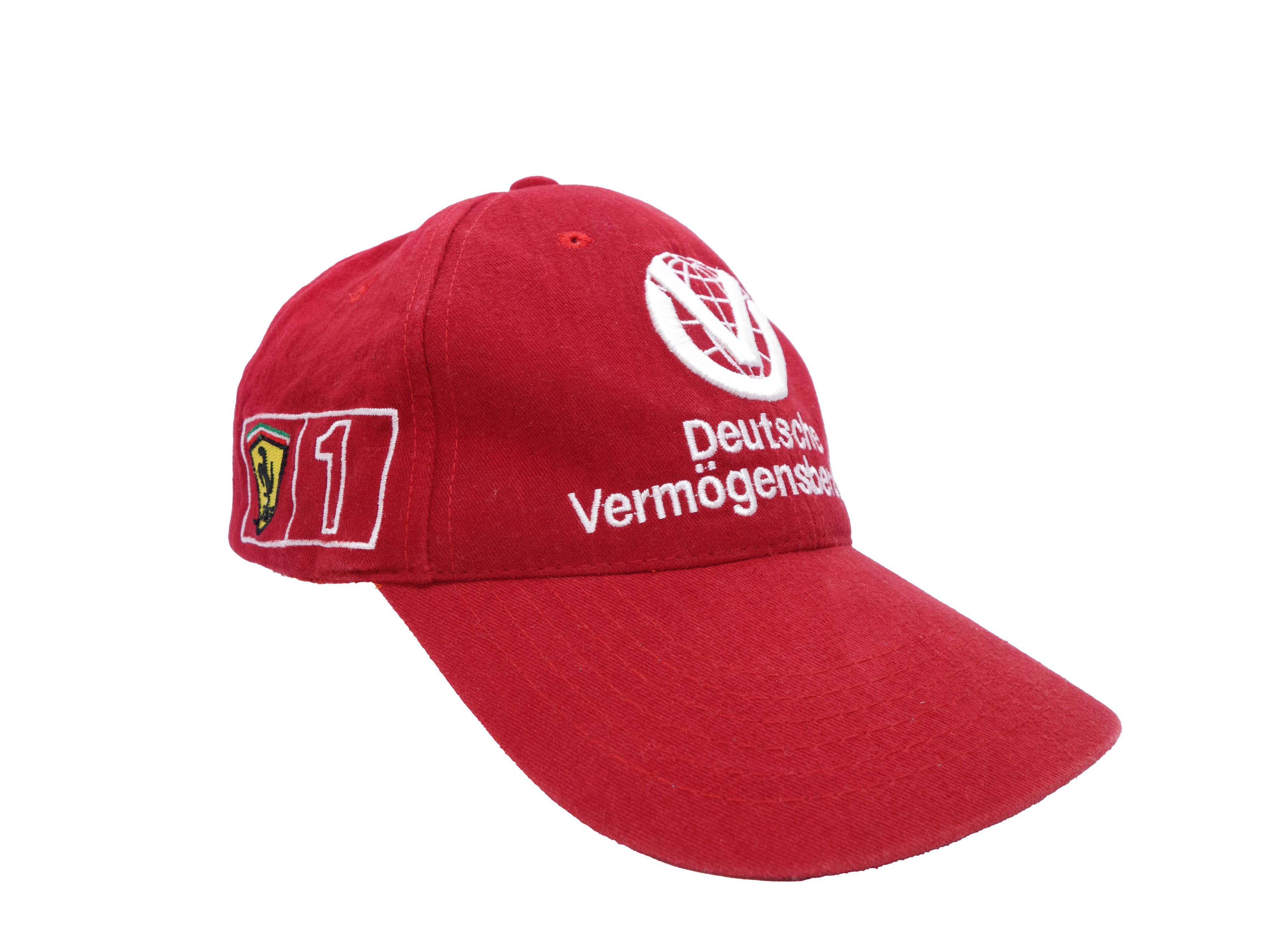 Ferrari 00S Michael Schumacher Racing Cap Size ONE SIZE - 1 Thumbnail