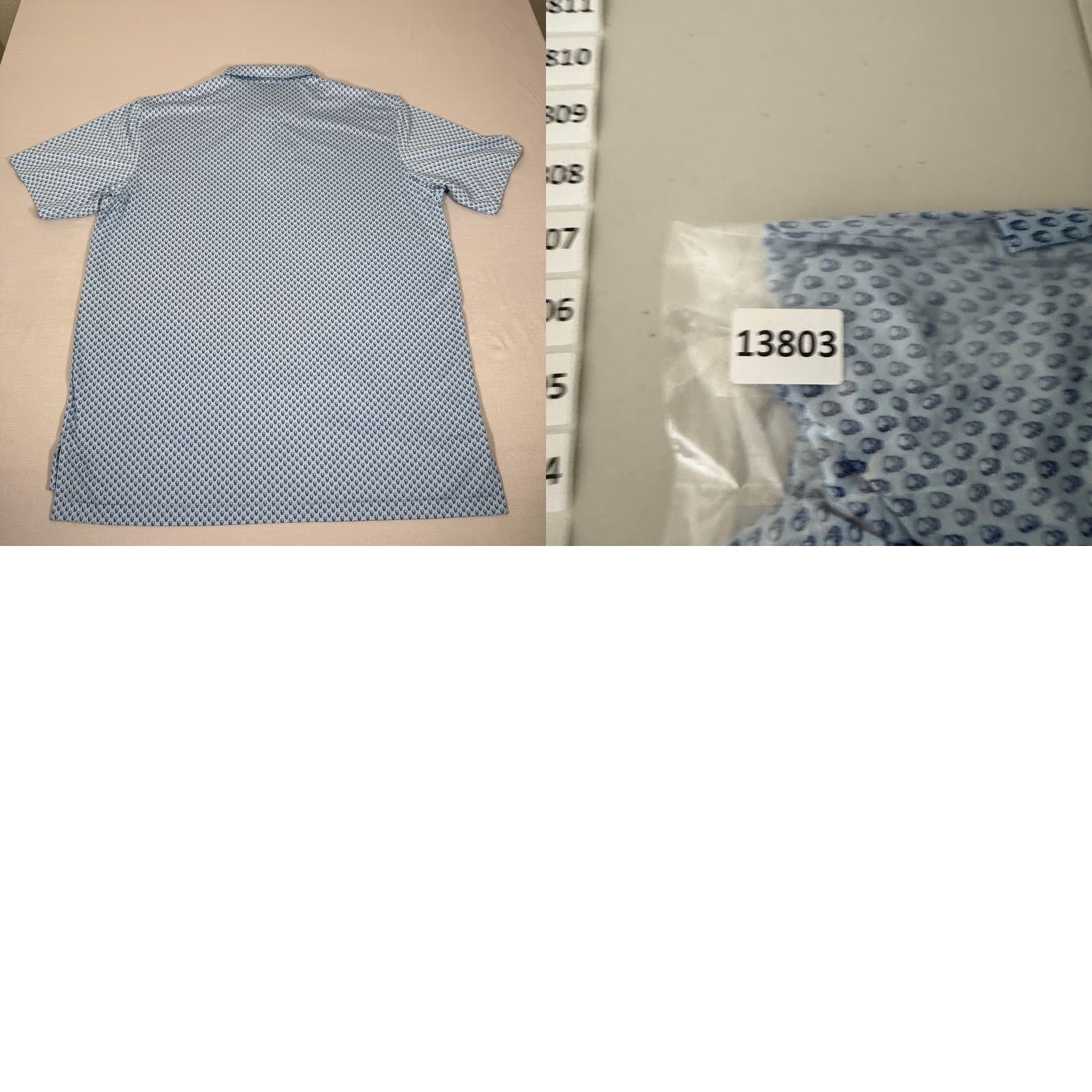 Peter Millar Peter Millar Polo Shirt Men XL Blue Skull Comfort Golf Performance Basic Size US XL / EU 56 / 4 - 8 Thumbnail