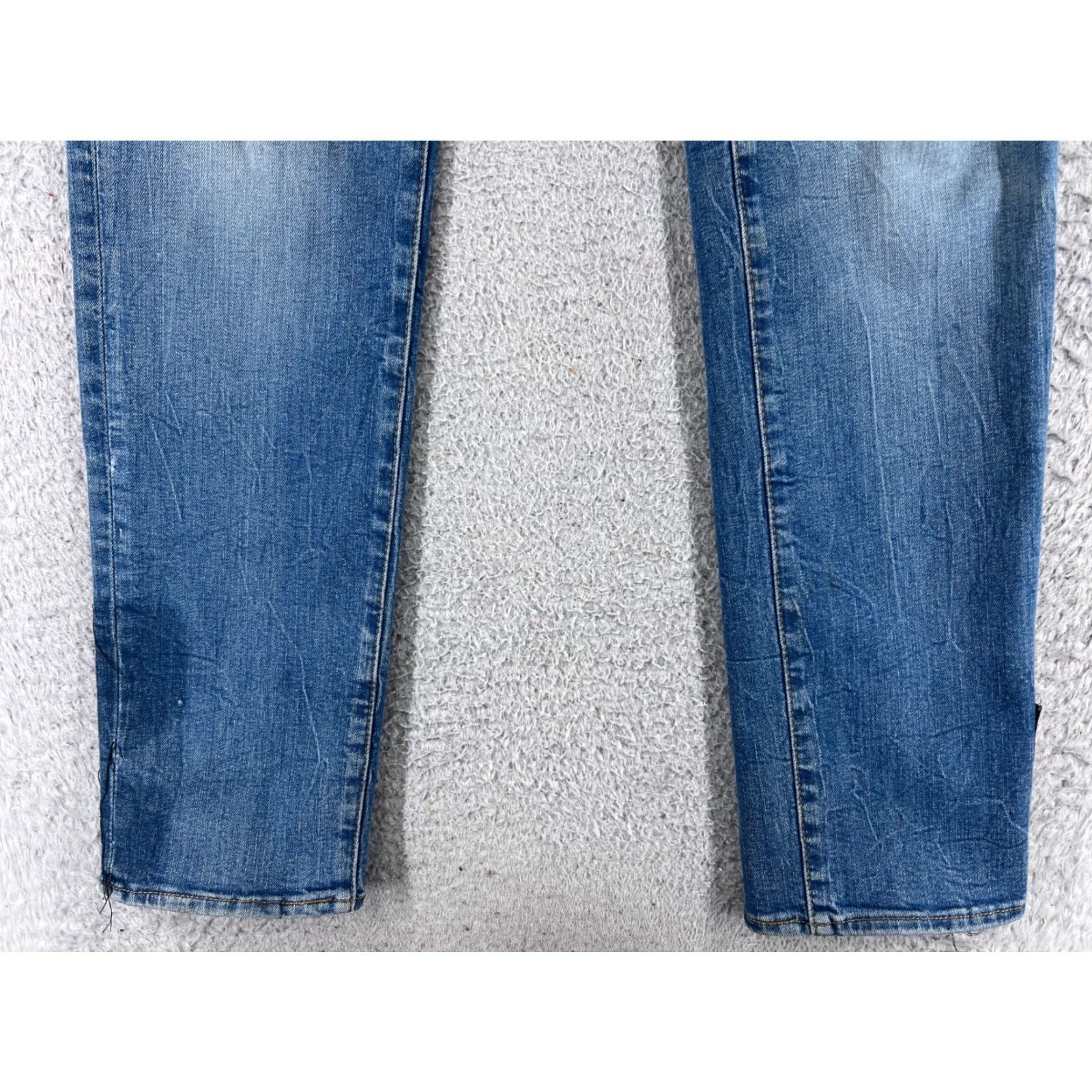 Levi's Levi's Levi's 511 Jeans Men Slim Straight Cotton Denim Blue 31x32 Light Wash 33 Regular Vintage No N/A Size US 33 - 2 Thumbnail