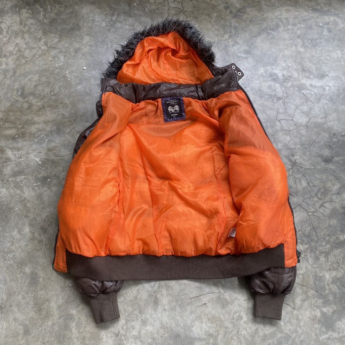 If Six Was Nine 2000s Over Send Vkei Style Fur Puffer Jacket Size US XXL / EU 58 / 5 - 3 Thumbnail
