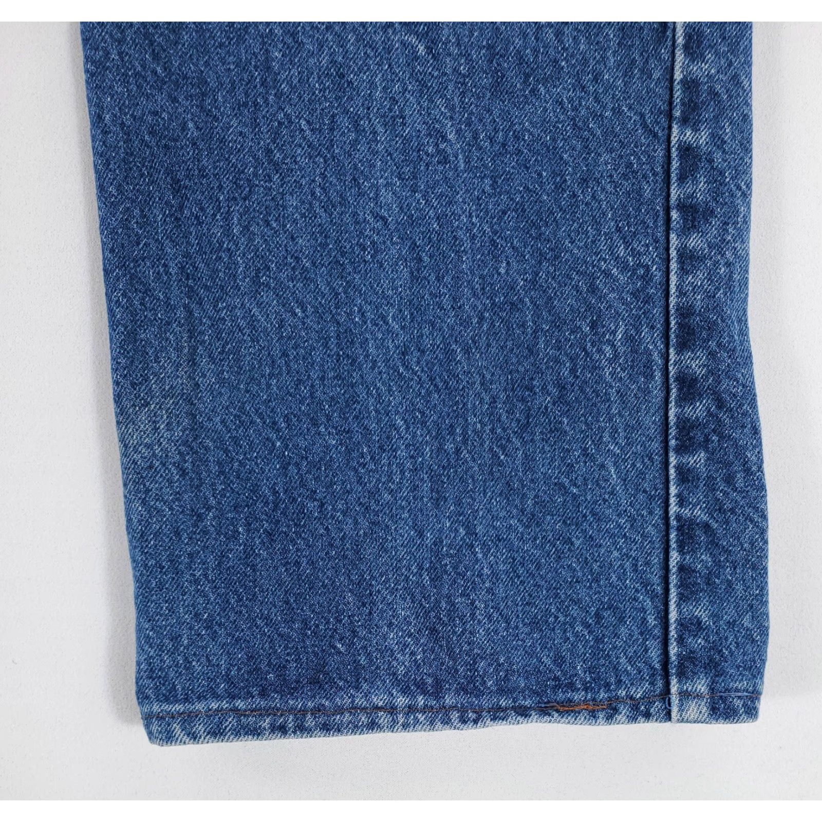 Levi's Levi's 517 Jeans Blue Whiskering Faded Hemmed Mens 36 x 34 36 x 30 Actual Bootcut Jeans Men Blue 517 Size US 36 / EU 52 - 2 Thumbnail