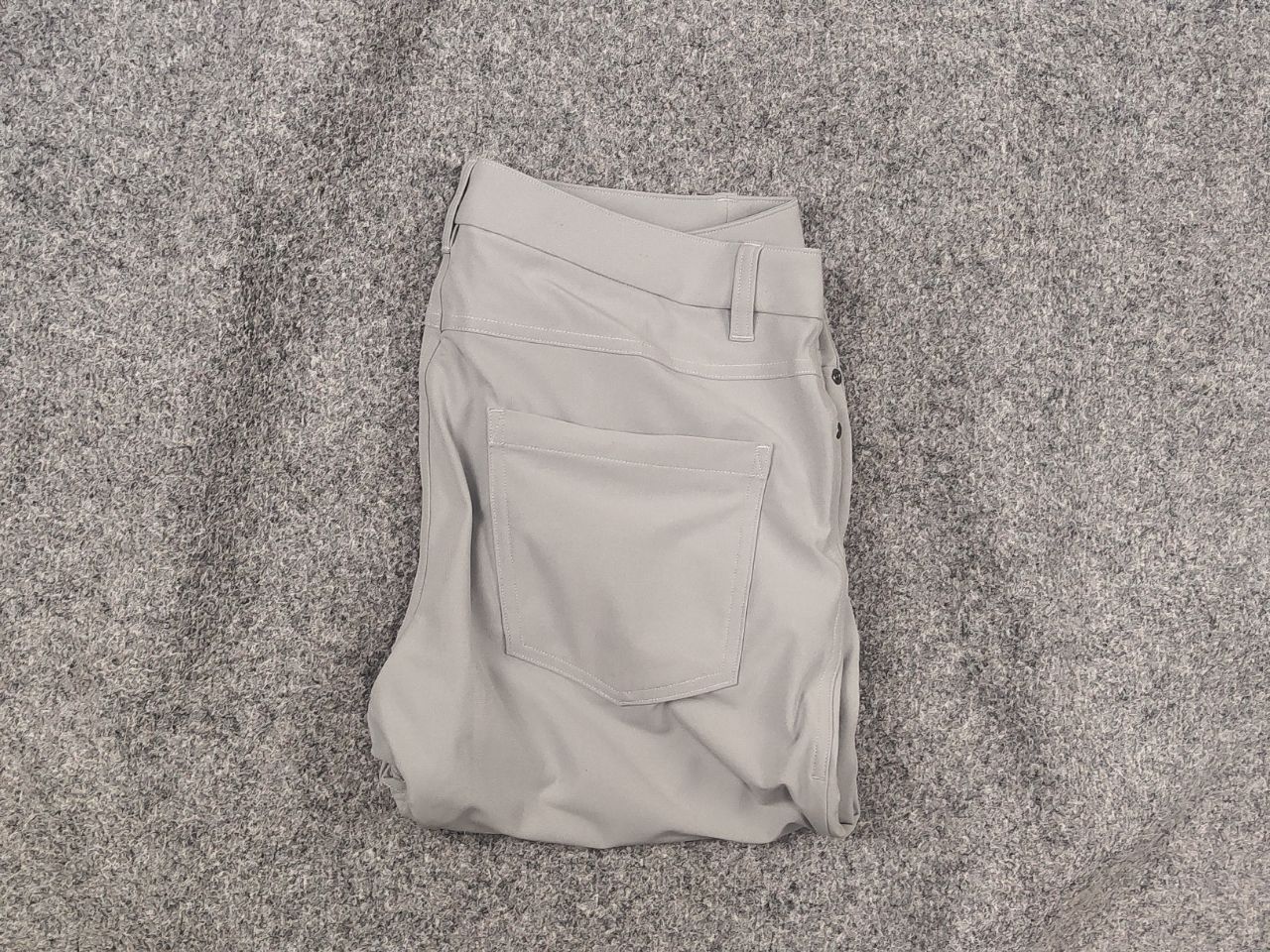 Lululemon selvedge mens gray Stretch Trouser Chino Pants