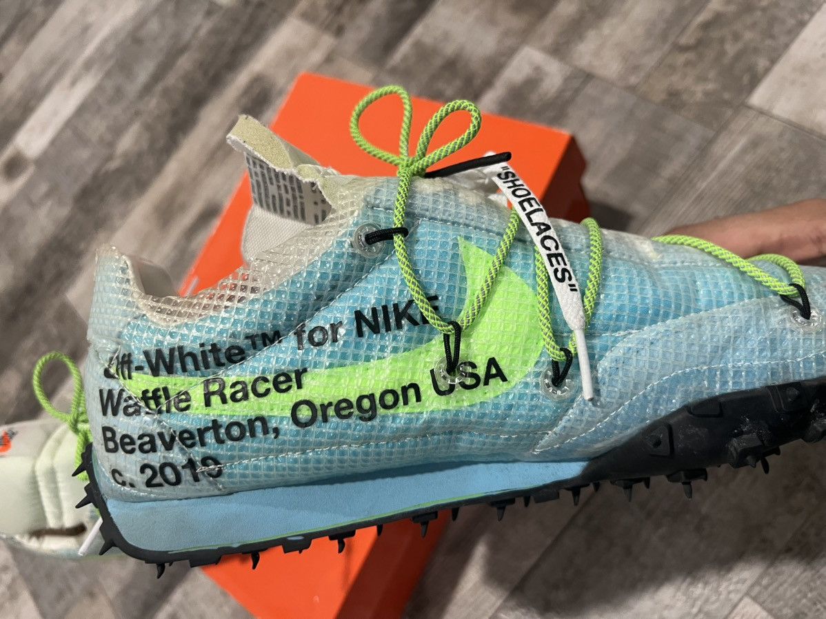Nike × Off-White W WAFFLE RACER / OW Size US 10.5 / EU 43-44 - 5 Thumbnail