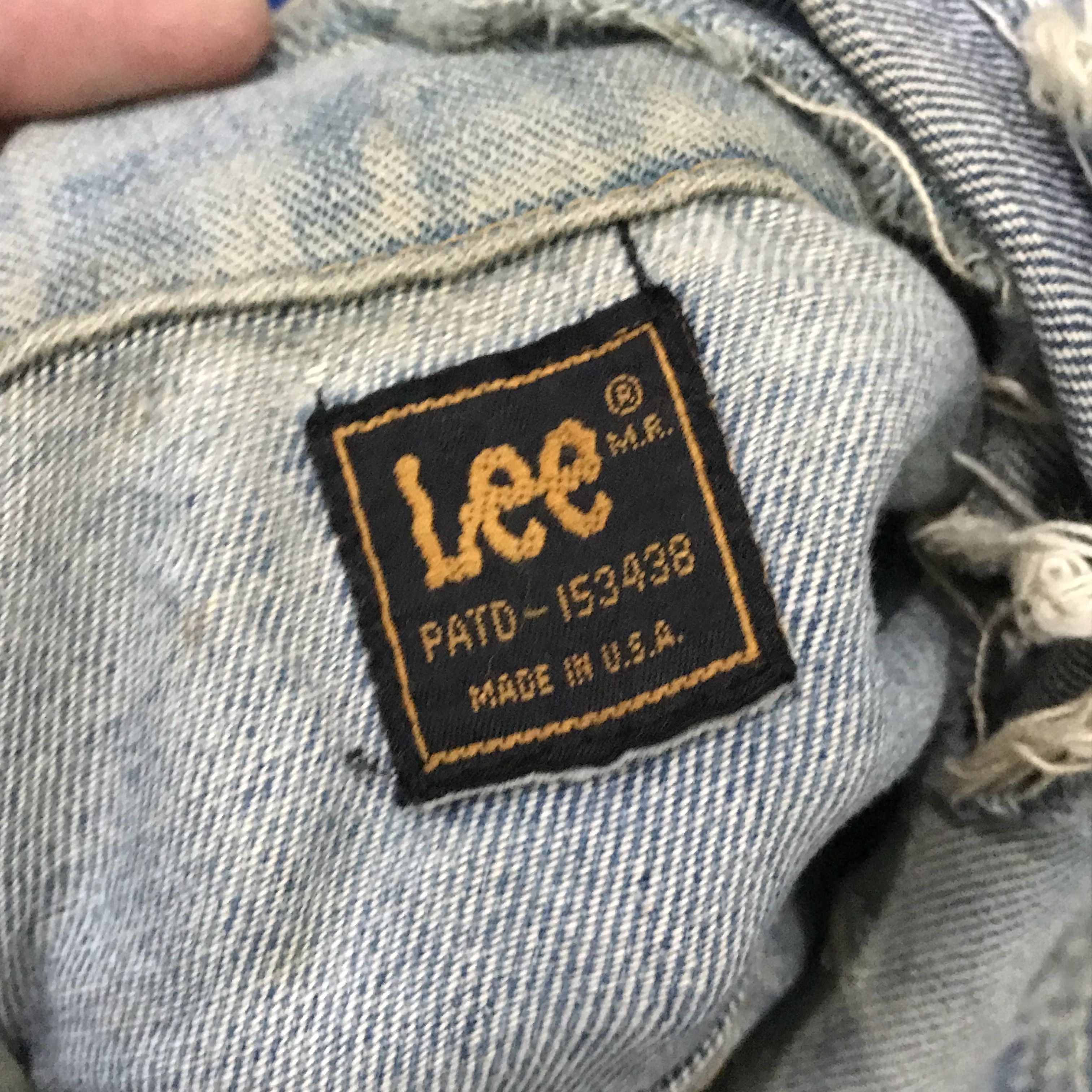 Lee Vintage Lee trucker jeans northern Soul Patch jacket Size US M / EU 48-50 / 2 - 2 Thumbnail