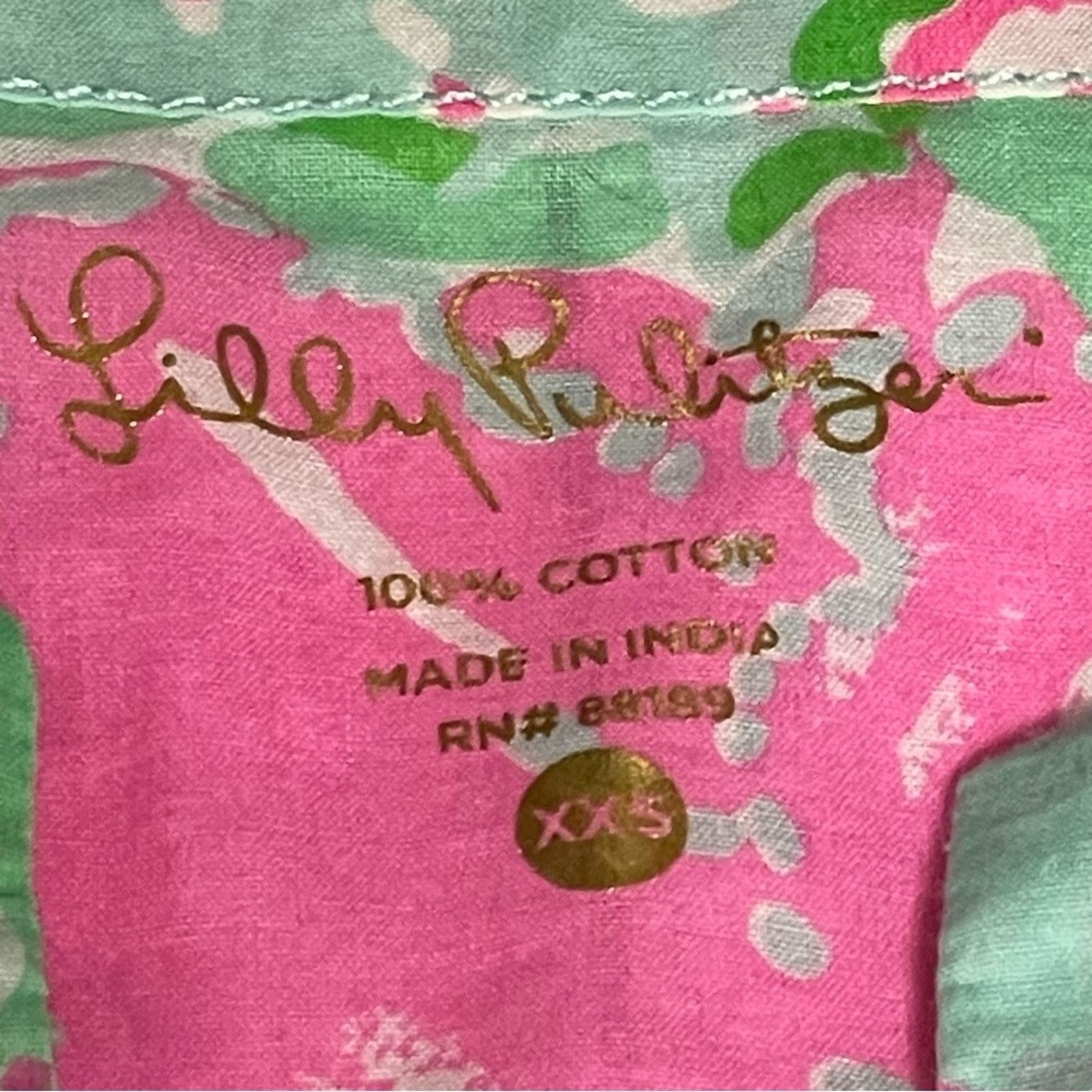 Lilly Pulitzer Lilly Pulitzer Amelia Island Floral Tunic Size XXS Size XXS / US 00 / IT 34 - 8 Thumbnail