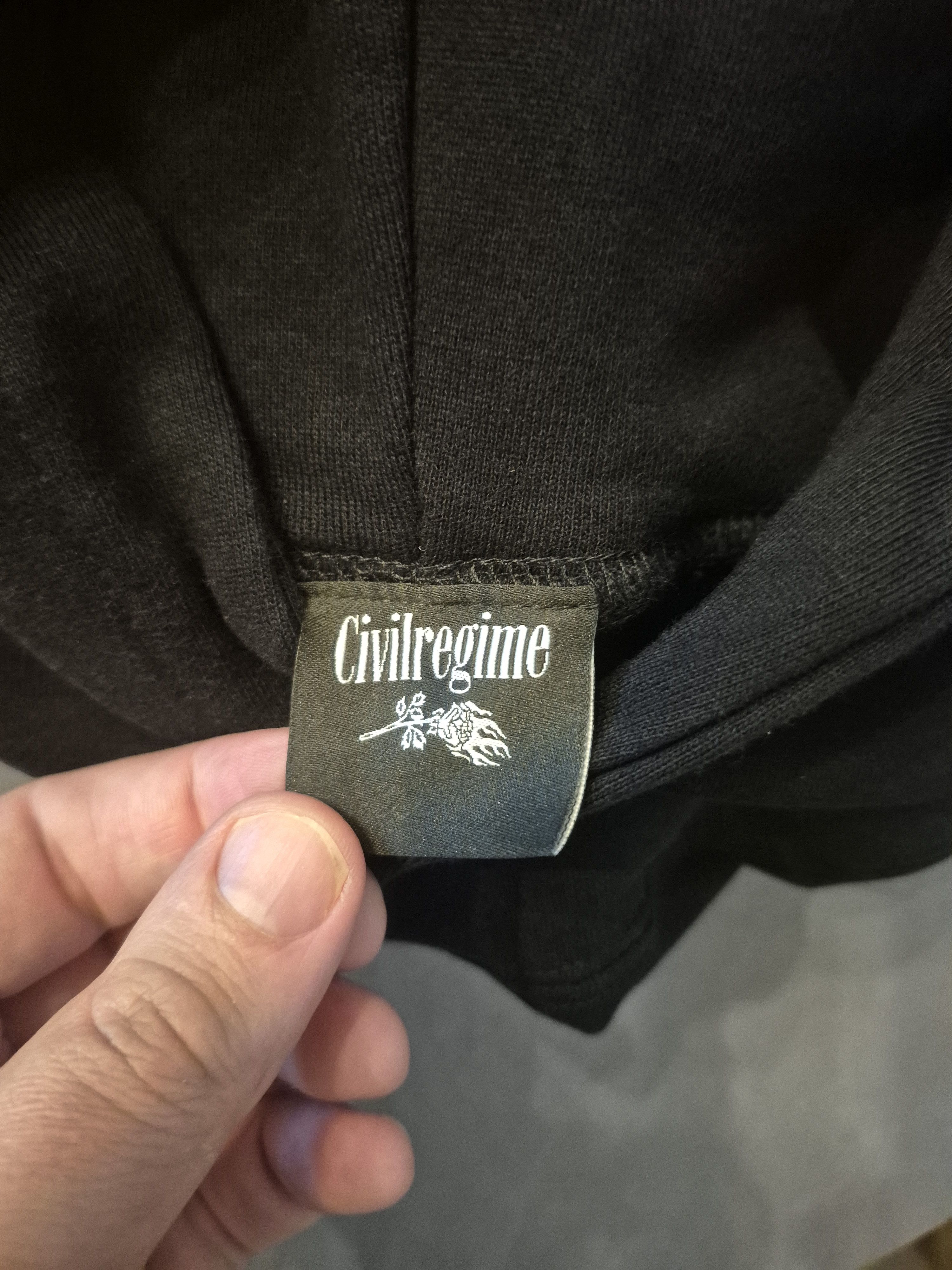 Civil Regime Civil Regime Black Hoodie Size Medium Size US M / EU 48-50 / 2 - 6 Thumbnail