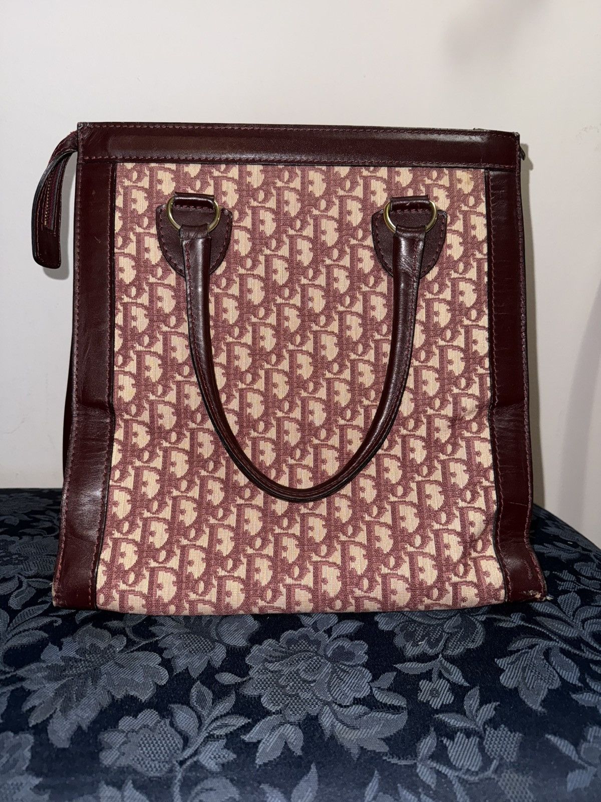Dior Vintage 70s Christian Dior Bagages Monogram Tote Bag Size ONE SIZE - 2 Thumbnail