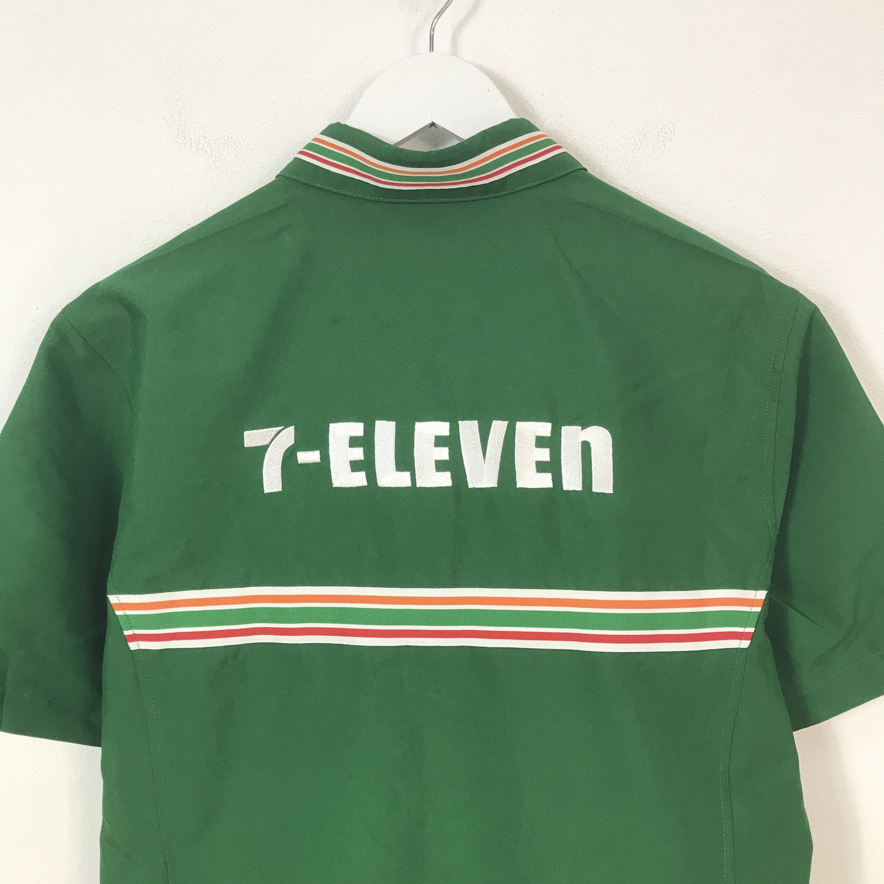 Japanese Brand vintage 7-eleven shirt jacket Size US M / EU 48-50 / 2 - 2 Thumbnail