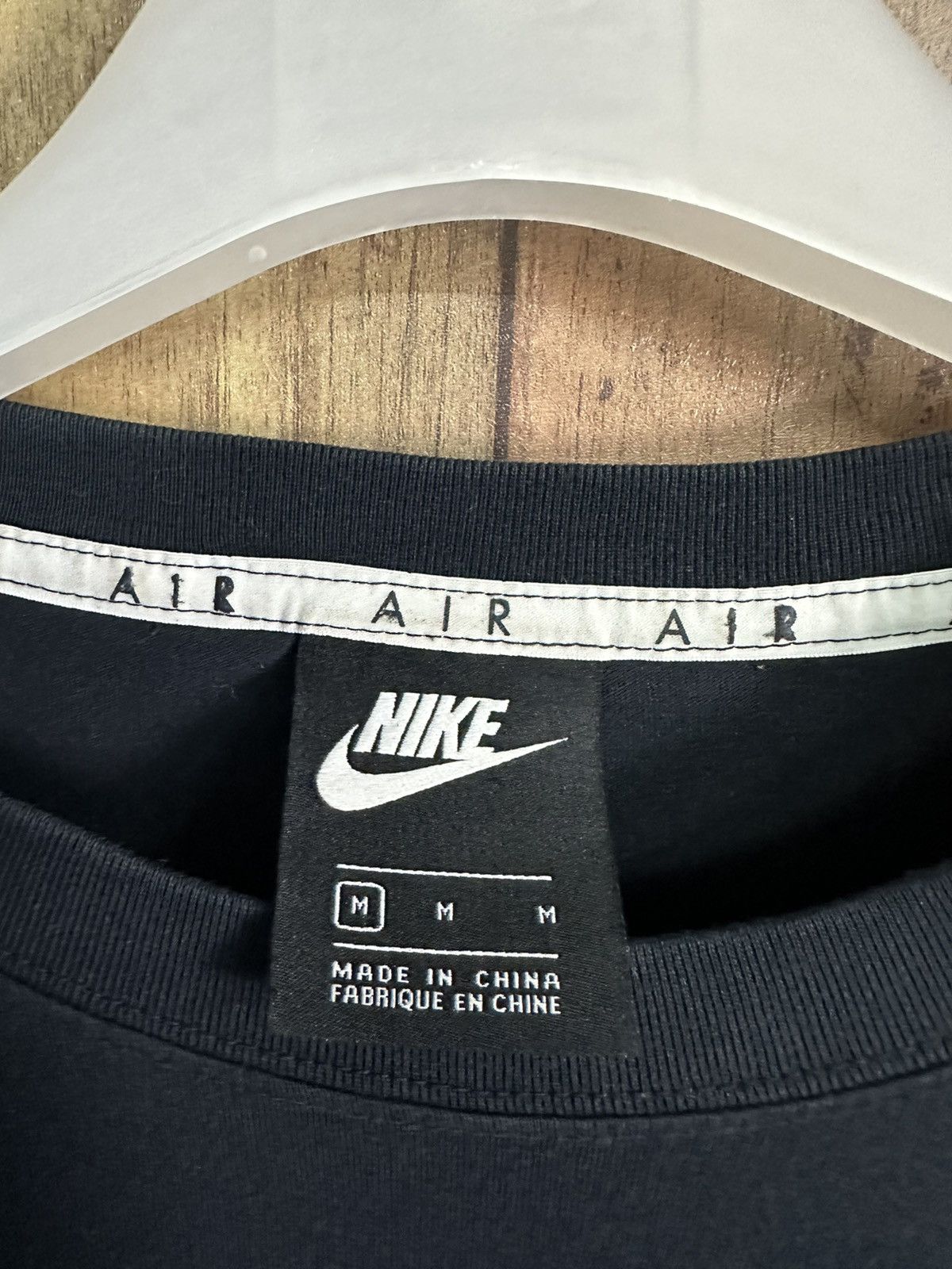 Nike Nike Air Baggy Boxy Black TShirt A396 Size US M / EU 48-50 / 2 - 6 Thumbnail