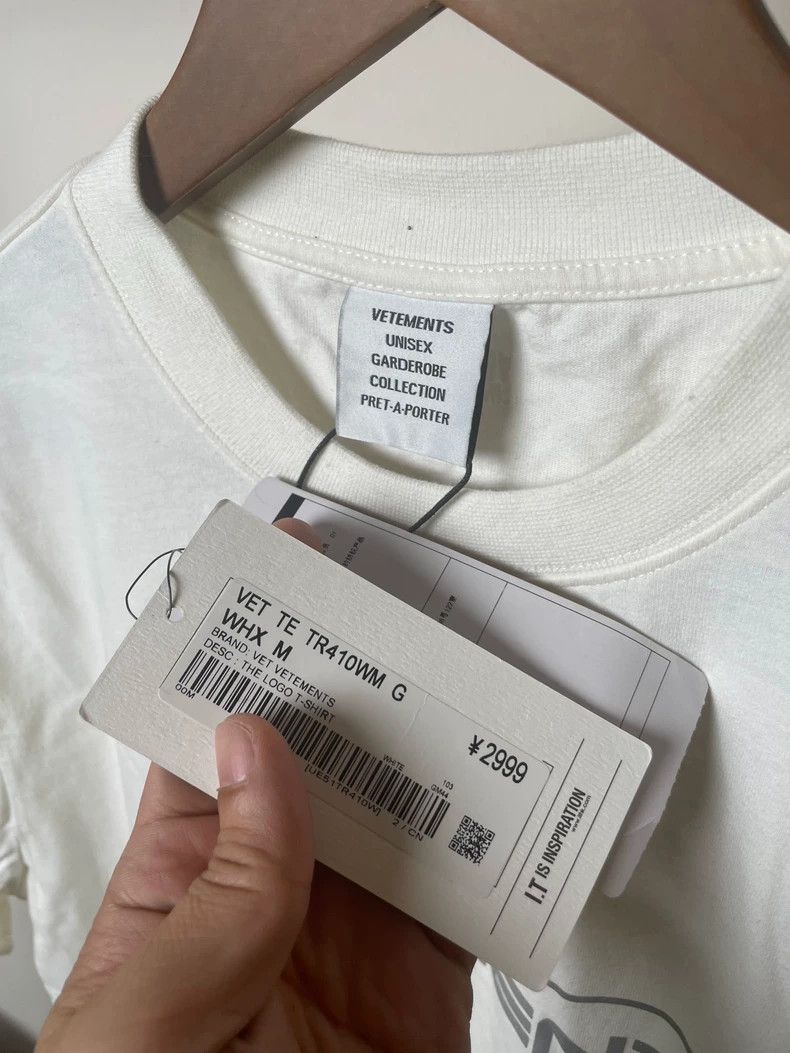 Vetements Vetements Brand Printed T-Shirt, Size M Size US M / EU 48-50 / 2 - 2 Thumbnail