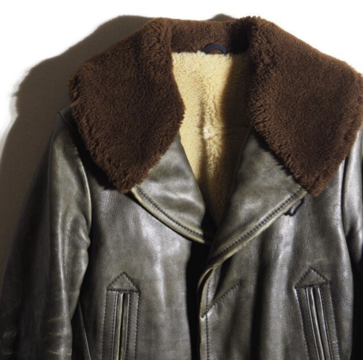 Number (N)ine Number (N)ine Fall/Winter 2008 Leather & Wool Blend Jacket Size US M / EU 48-50 / 2 - 3 Thumbnail