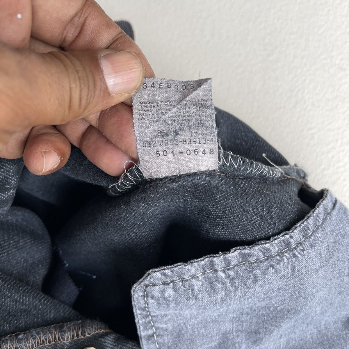 Levi's 90s Levi’s 501 Reworked Neighborhood Tiger Camo Mickey Denim Size US 34 / EU 50 - 17 Thumbnail